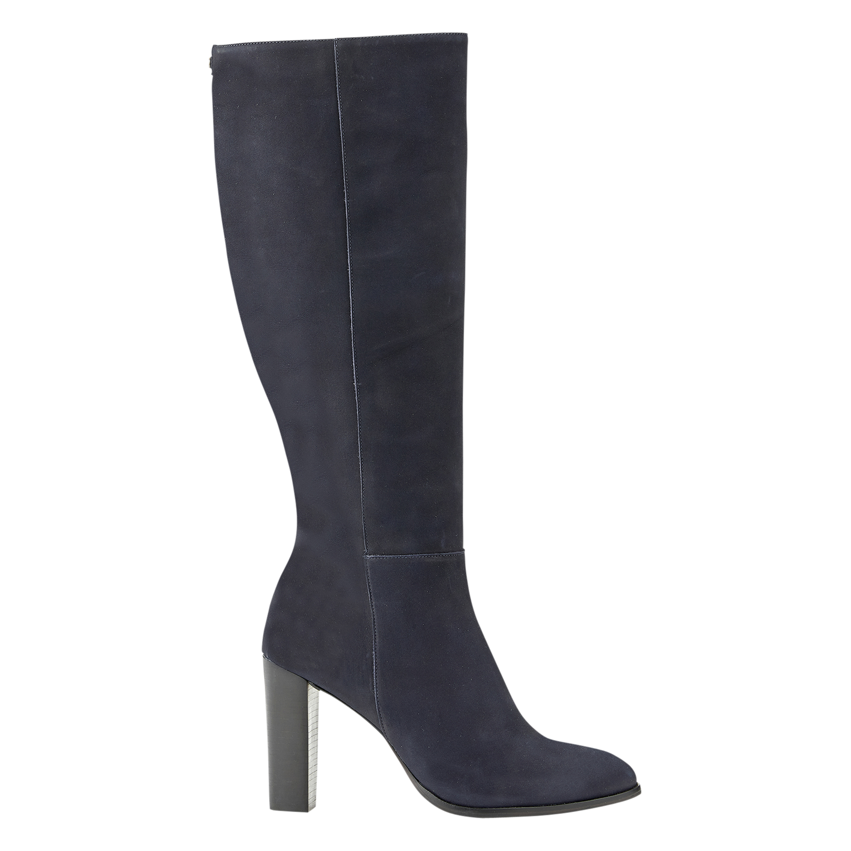 Heeled suede boots COSMOPARIS Blue