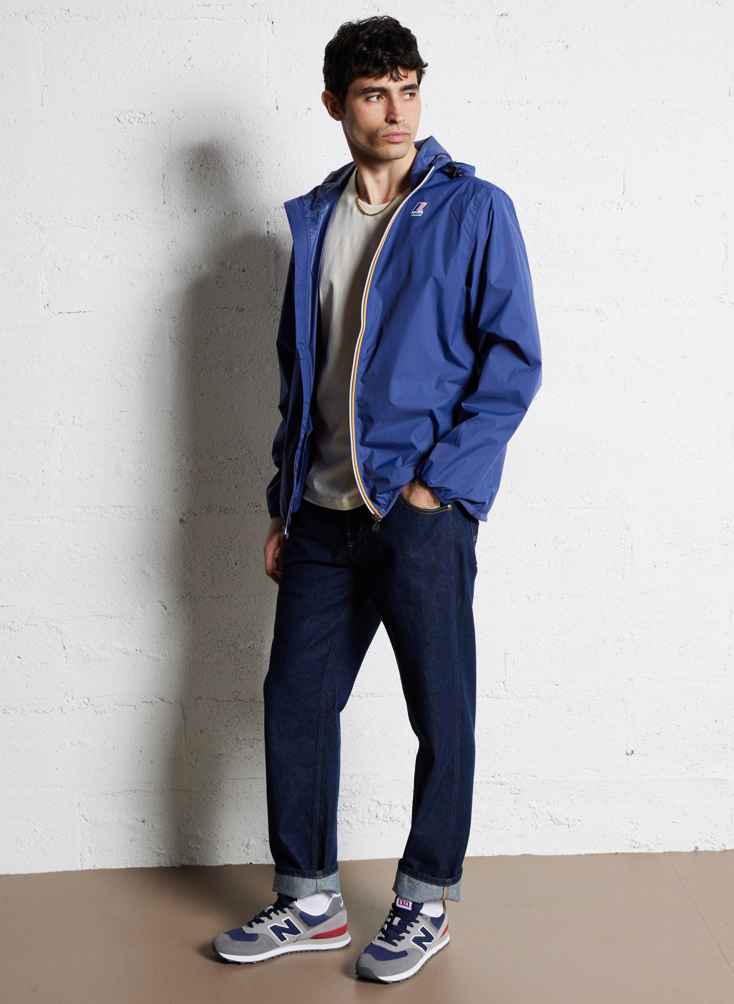 Coupe-vent K-WAY Bleu