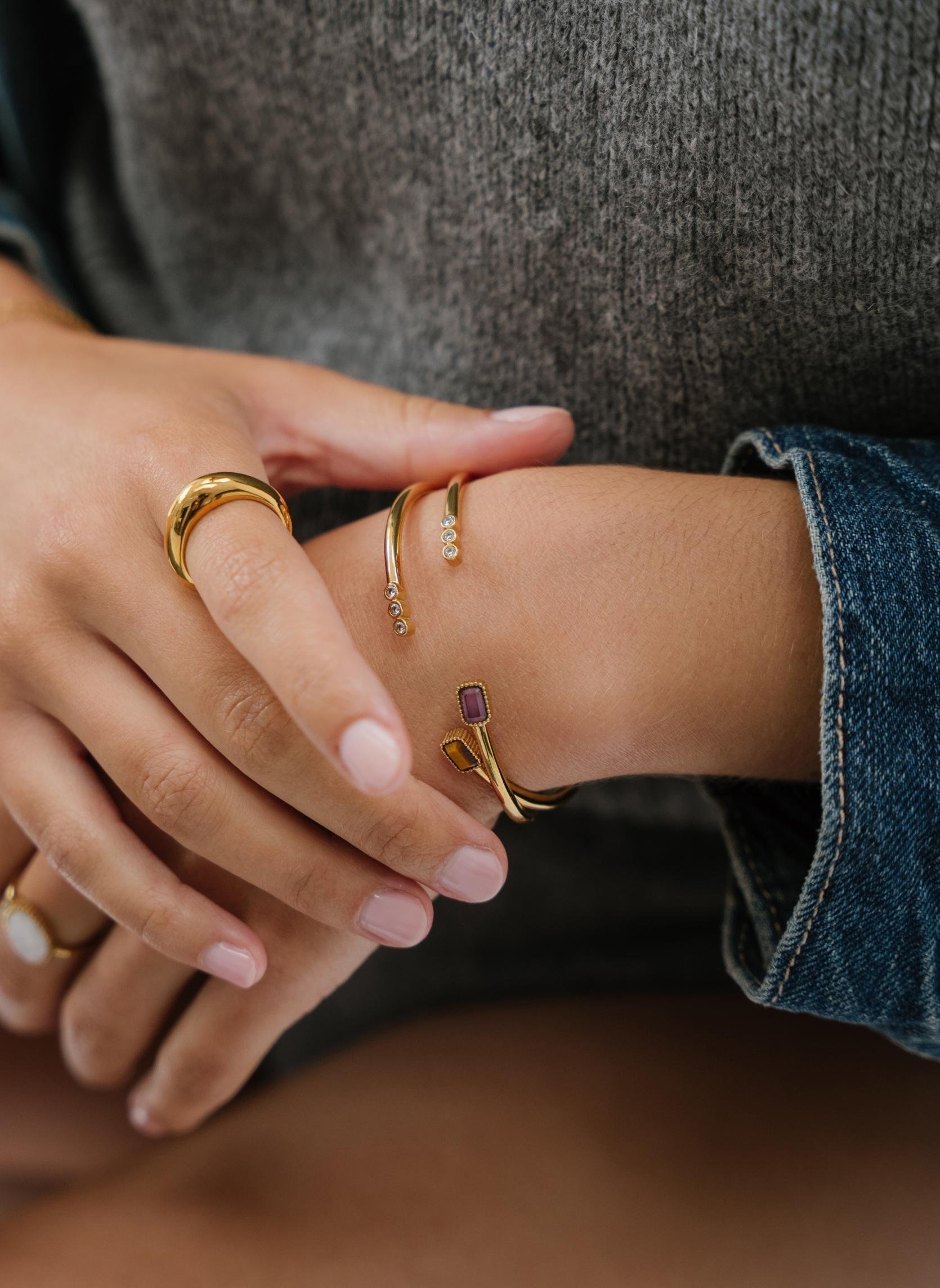 Jonc naria AEC Paris Purple