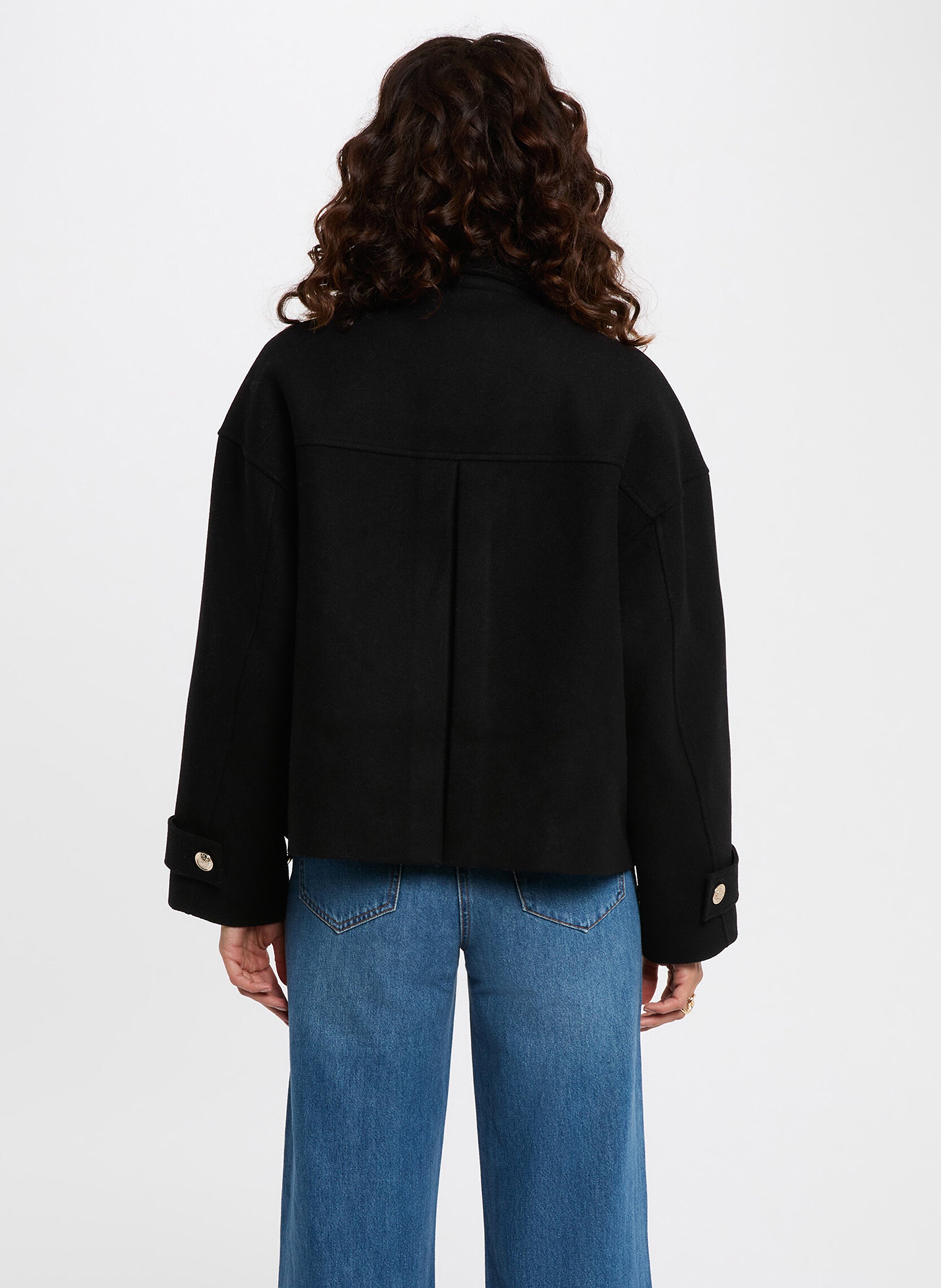 Veste col montant MORGAN Noir