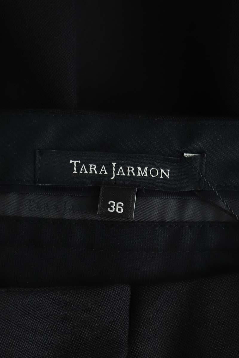 Bandol straight woollen trousers TARA JARMON - Seconde Main Black