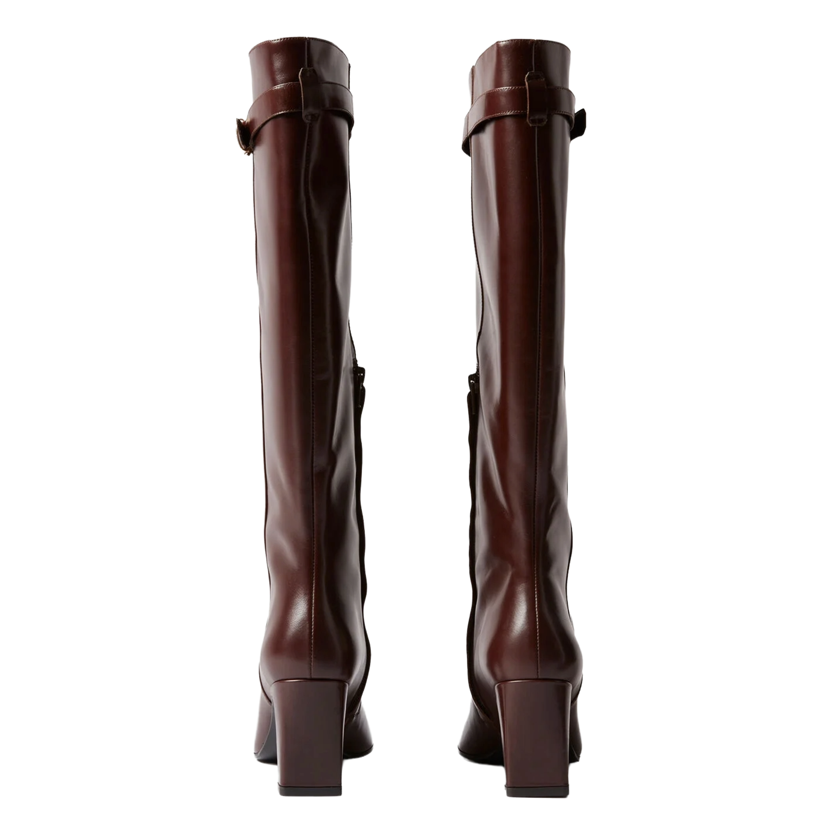 Bottes en cuir CLAUDIE PIERLOT Marron