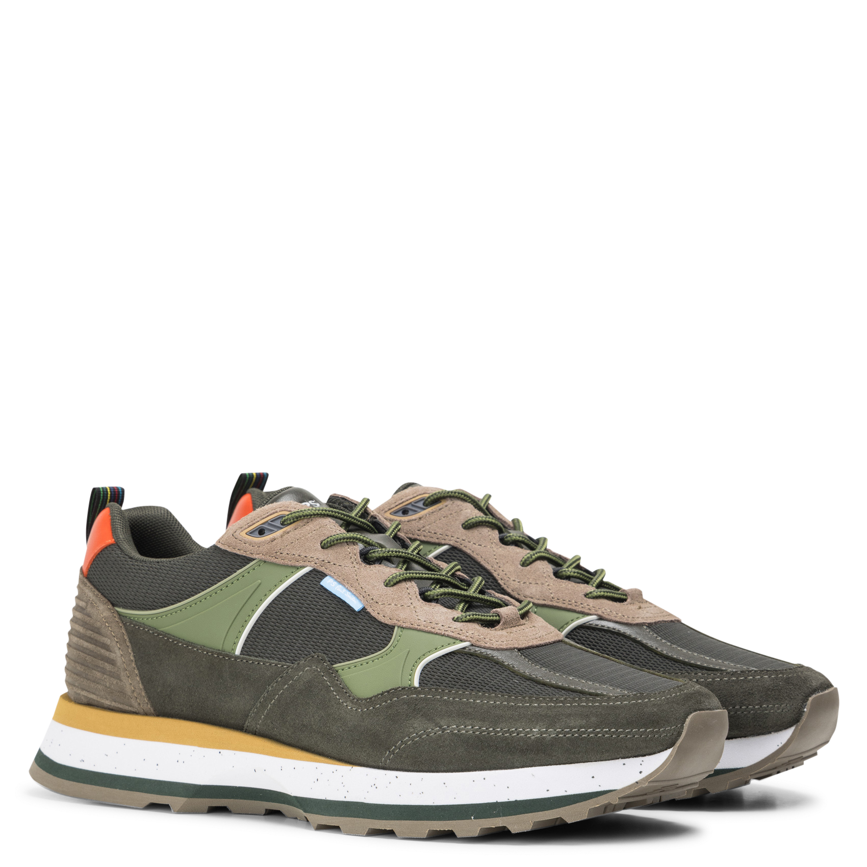 Plain low-top sneakers PAUL SMITH Khaki