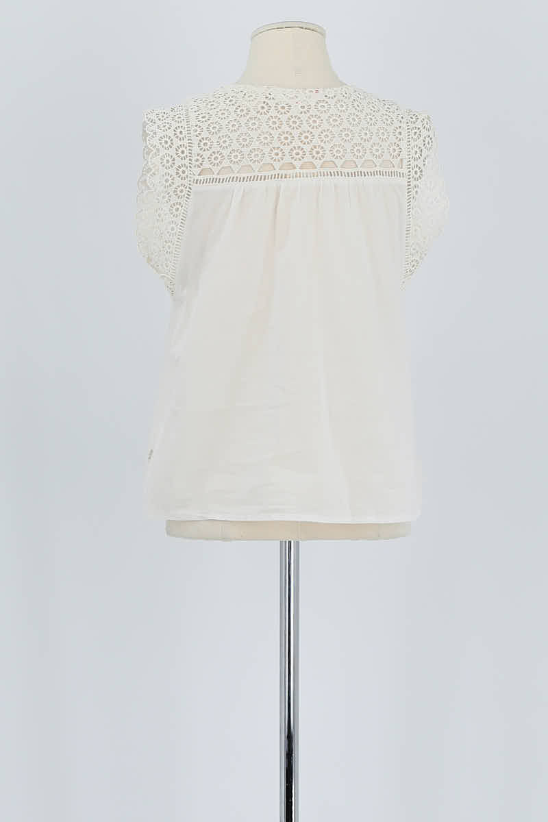 Azawood sleeveless top LEVI'S - Seconde main White