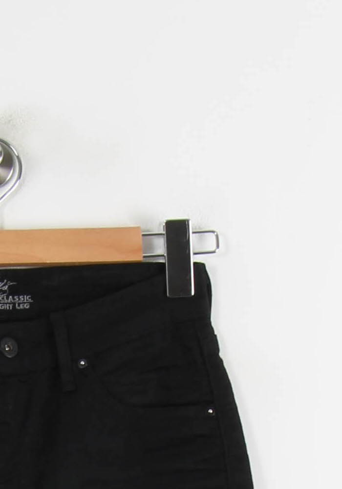 Cropped slim jeans with studs LEVI'S - Seconde main Black