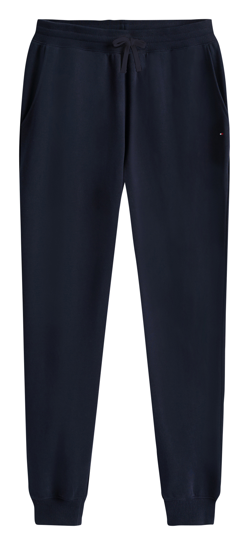 Straight cotton joggers TOMMY HILFIGER Blue