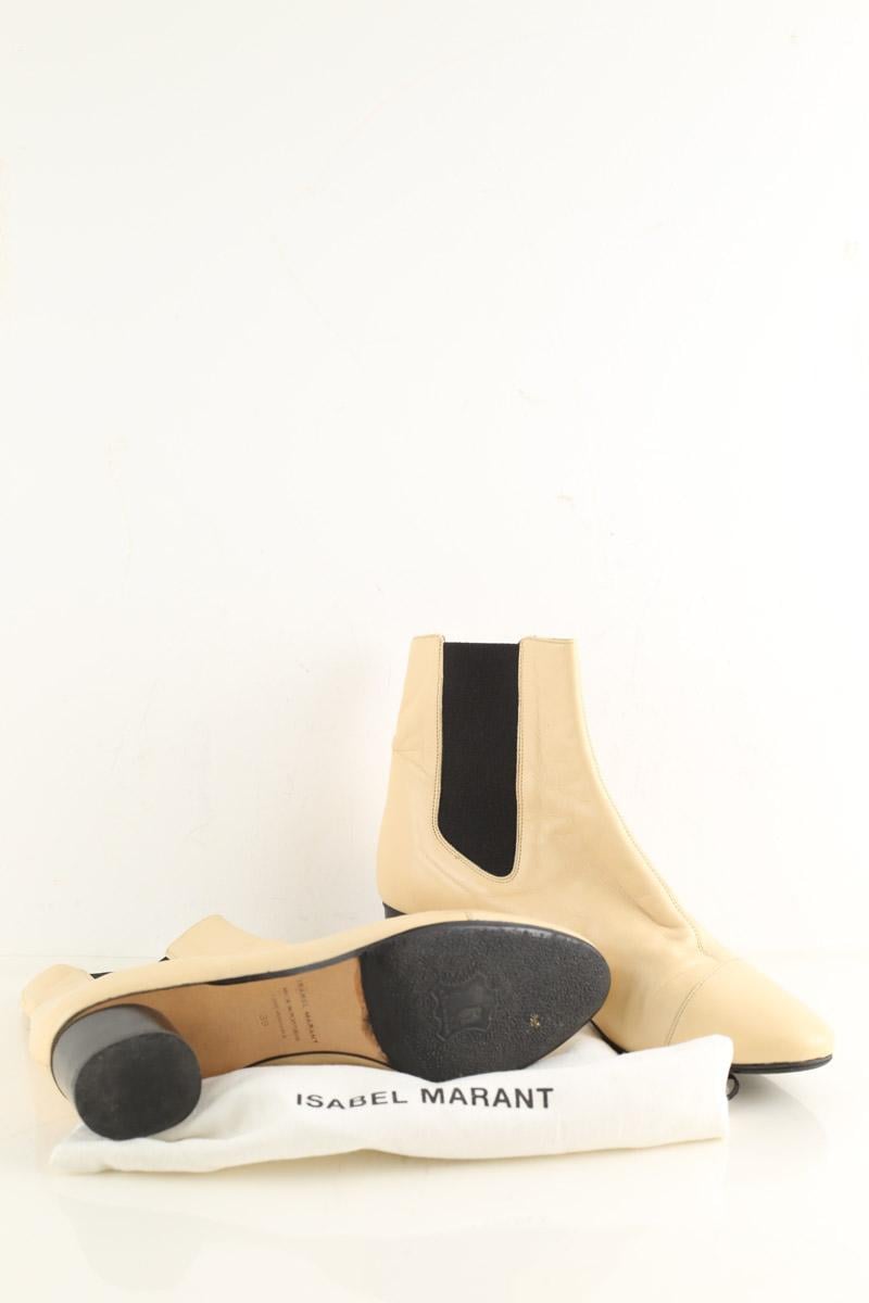 Ankle boots ISABEL MARANT - Seconde Main Beige