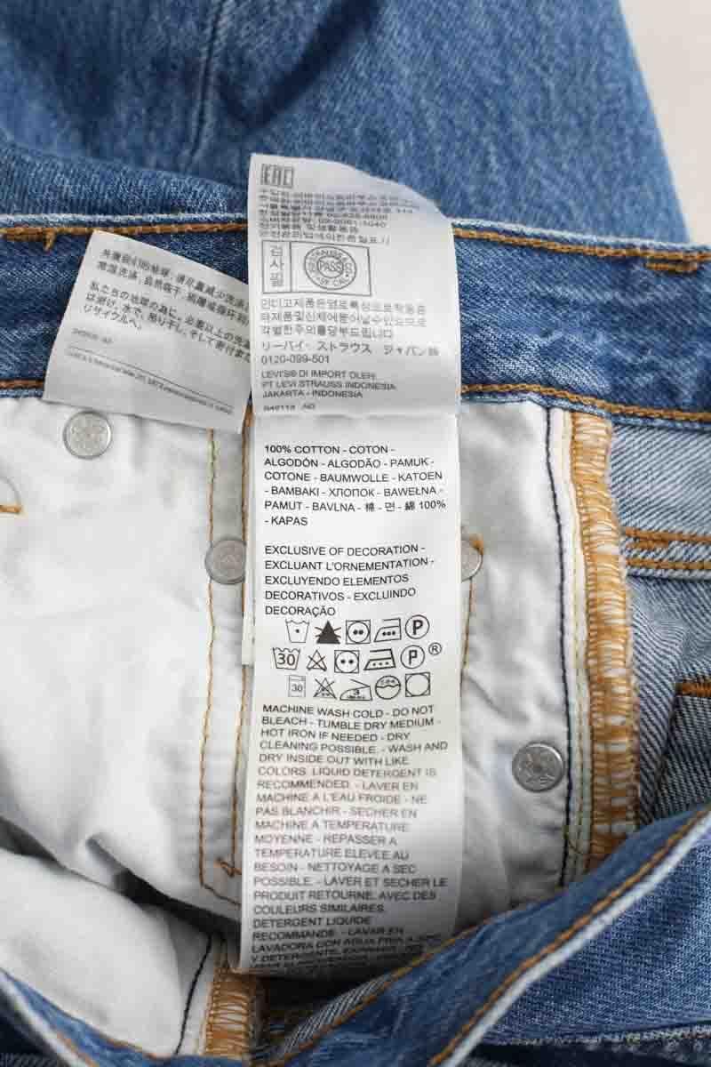 501 straight jeans LEVI'S - Seconde main Blue