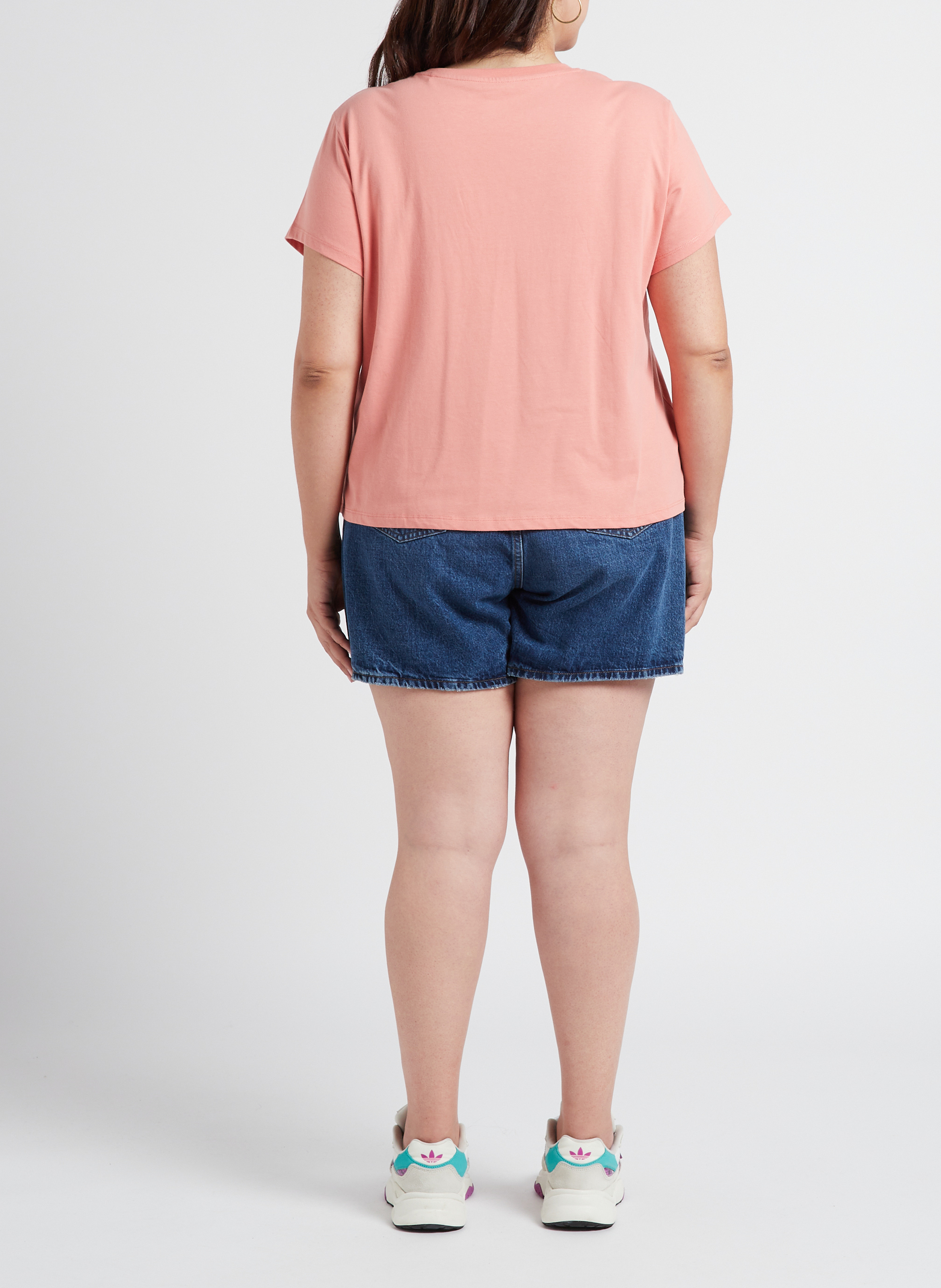 Spijkershort met hoge taille LEVI'S Jeans verschoten