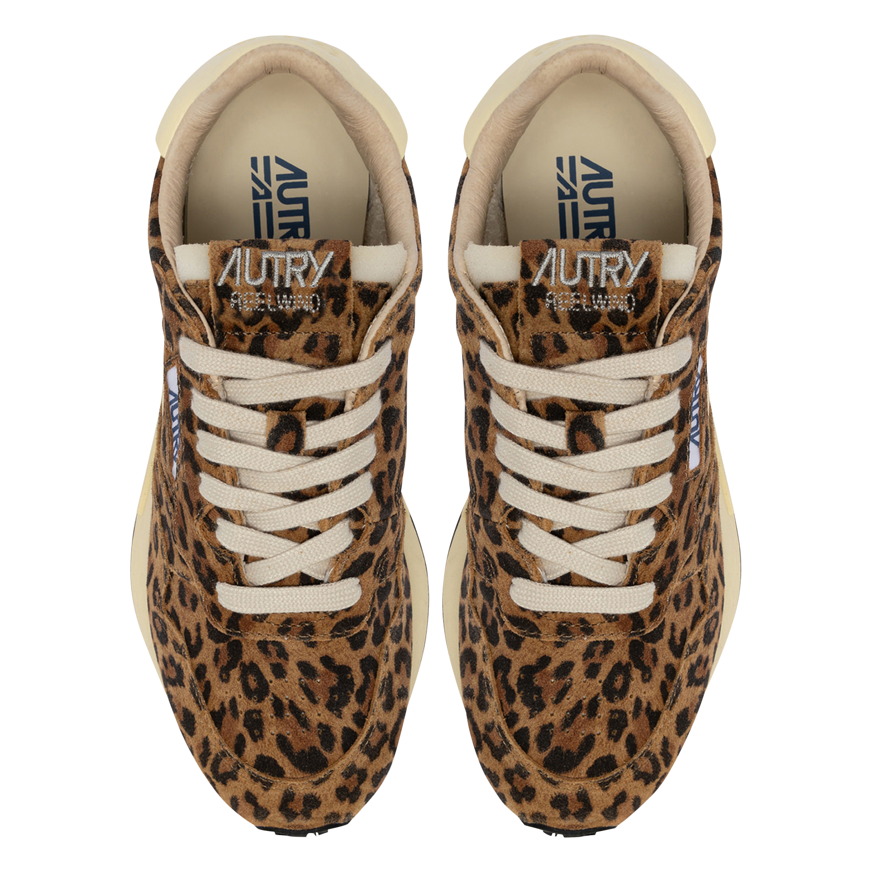 baskets basses en cuir  AUTRY Multicolore