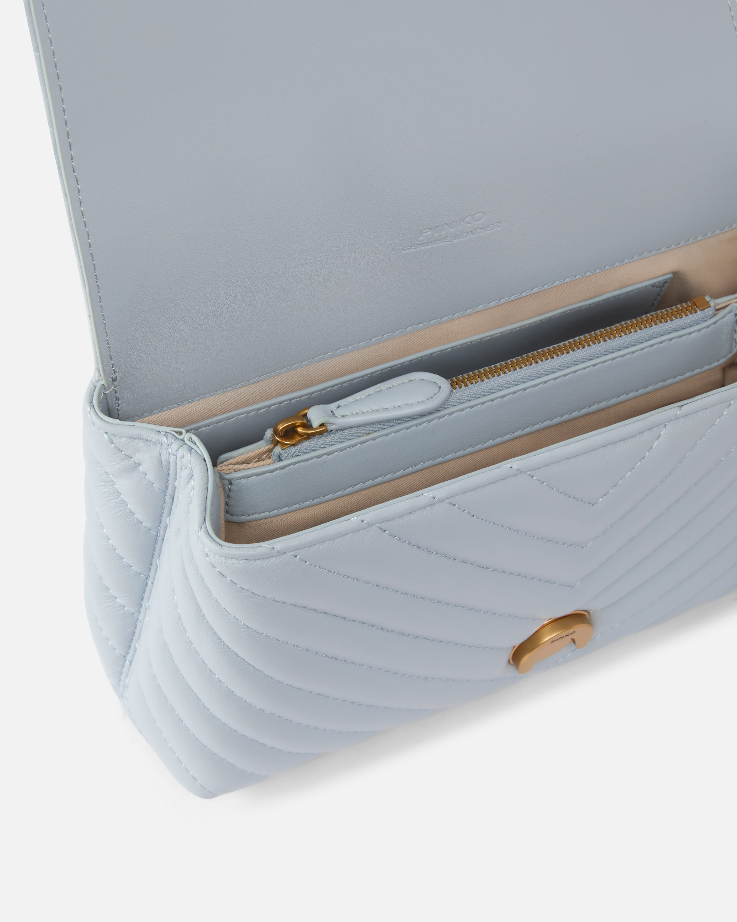 Mini lady love bag puff PINKO Bleu