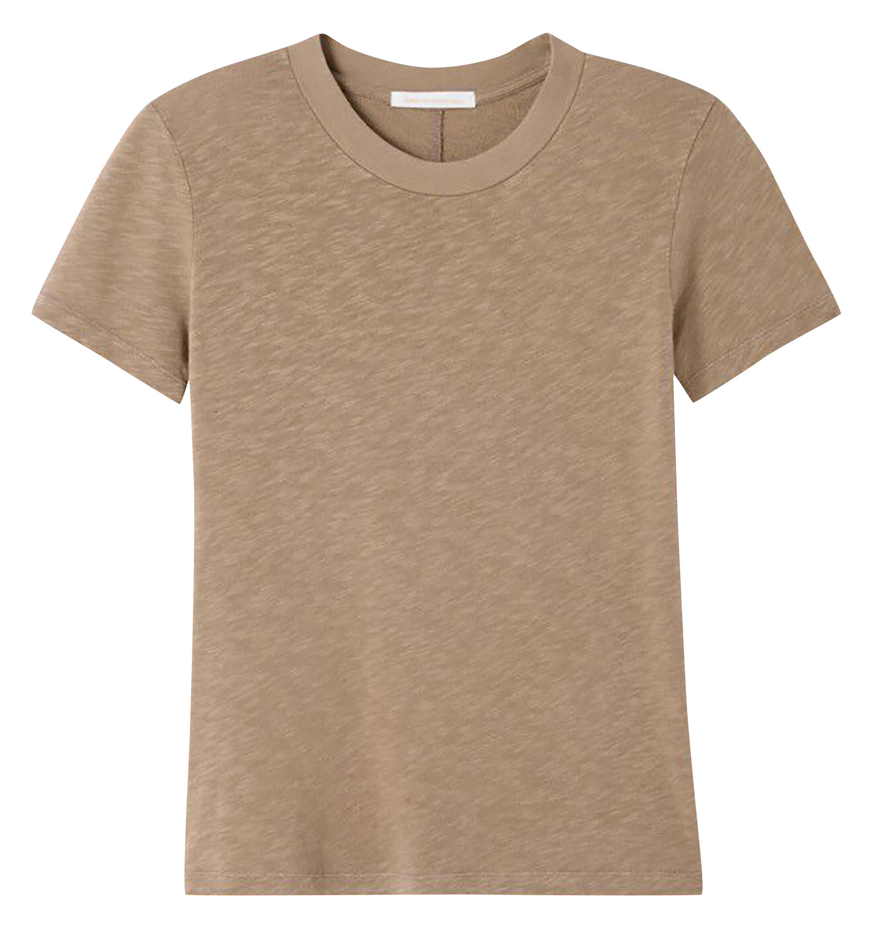 Tee-shirt col rond droit en coton AMERICAN VINTAGE