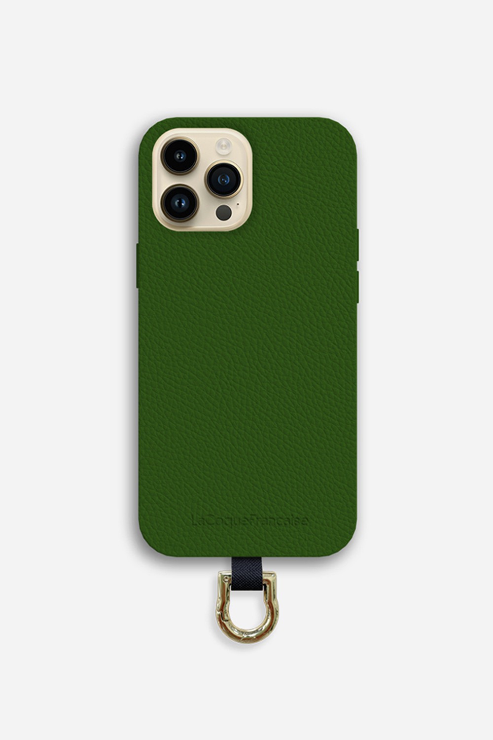 Coque de téléphone en cuir pour iphone 12 pro max LA COQUE FRANCAISE Vert