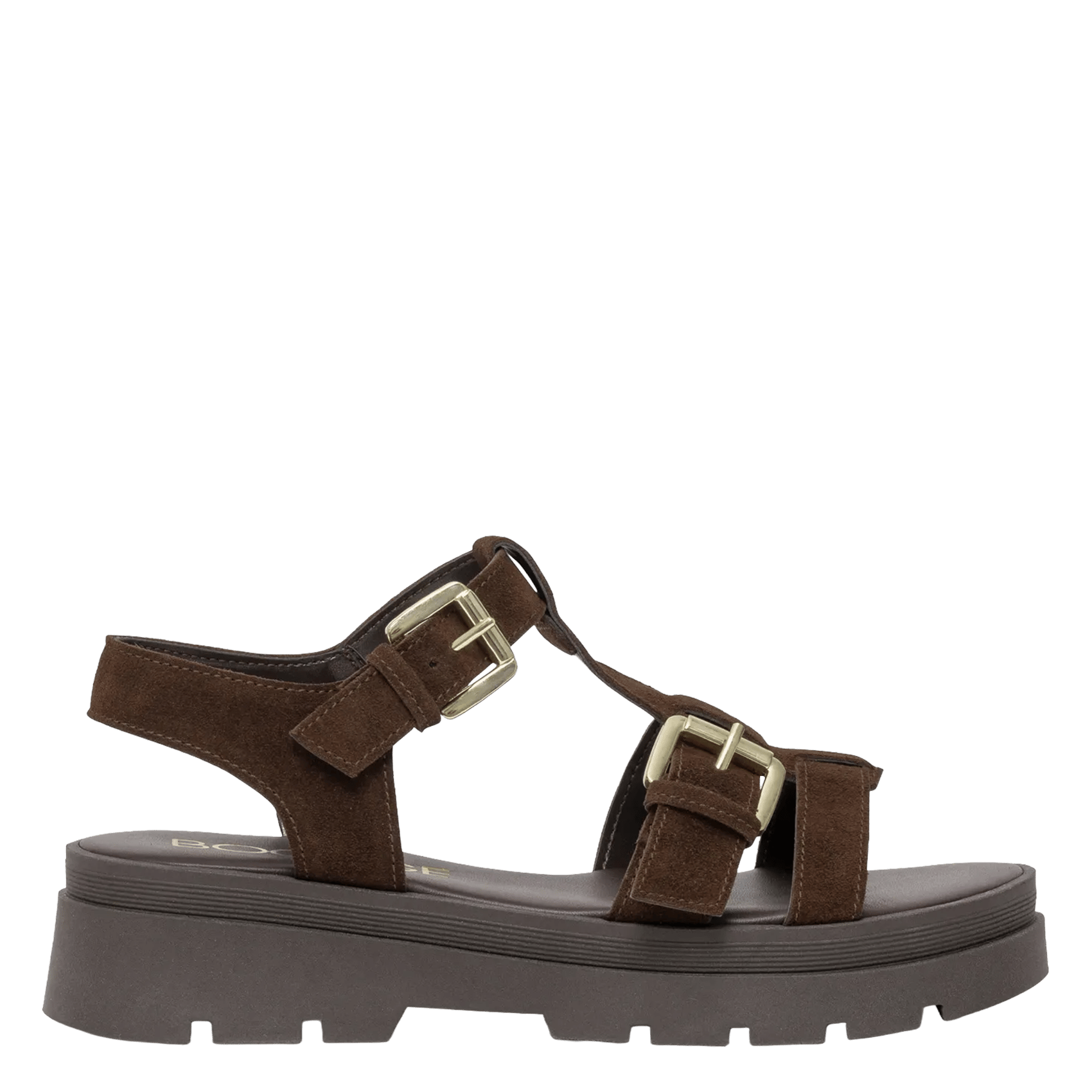 Sandales plates en cuir BOCAGE