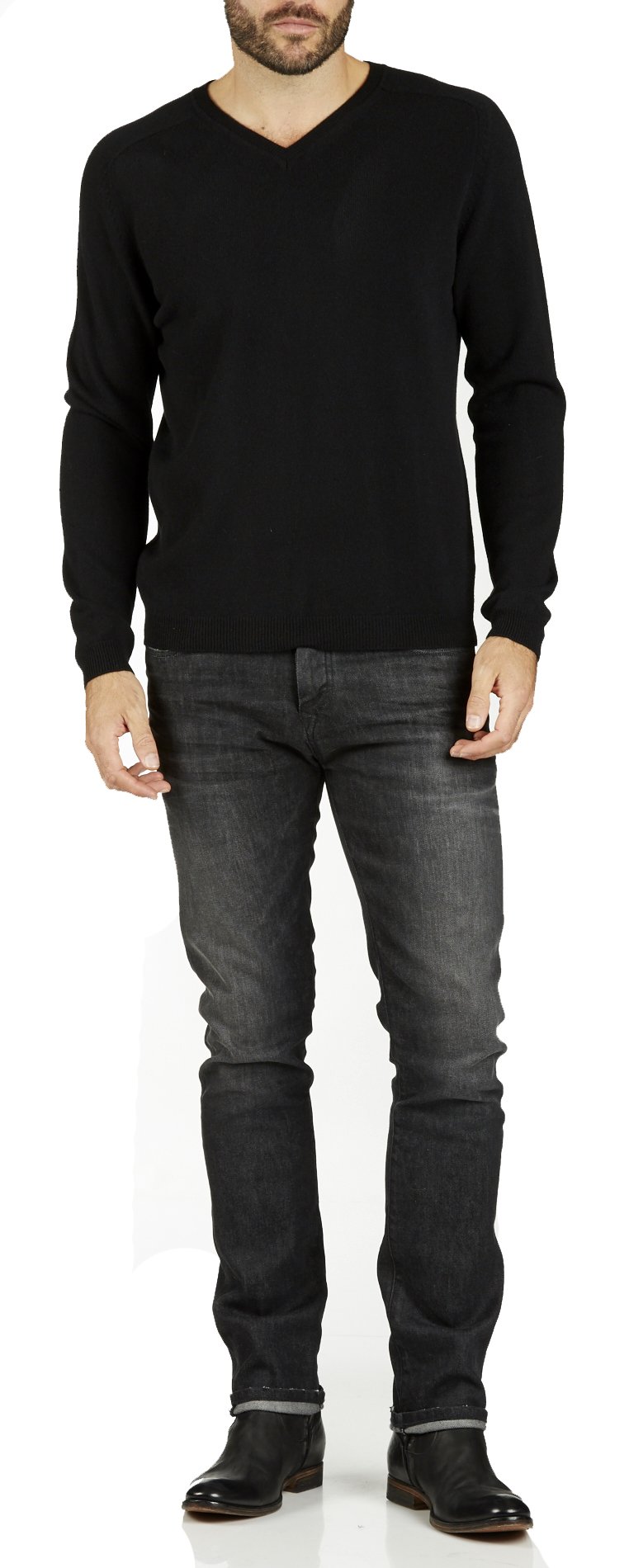 Pull en cachemire AU PRINTEMPS PARIS Noir