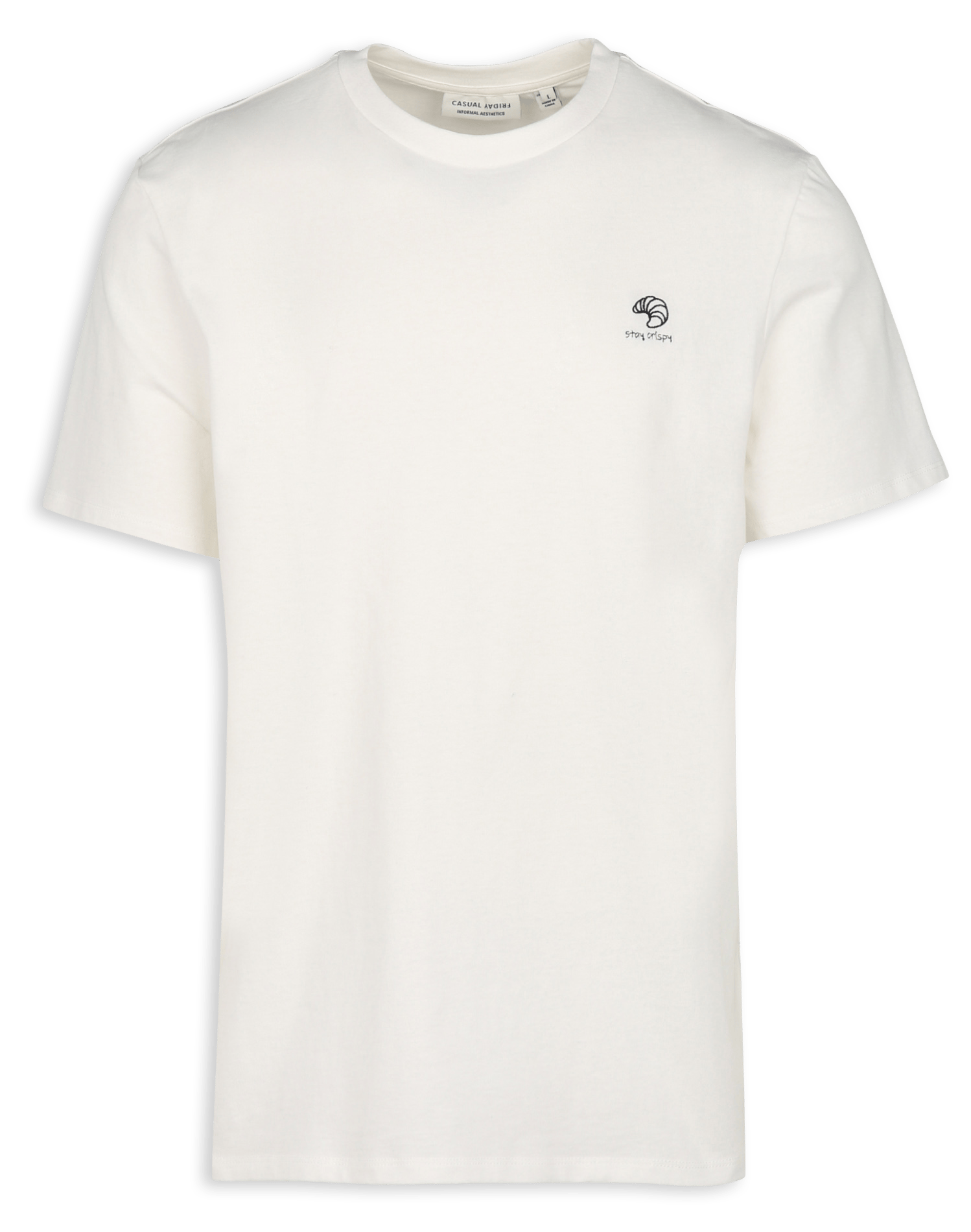 Oversized cotton T-shirt CASUAL FRIDAY White