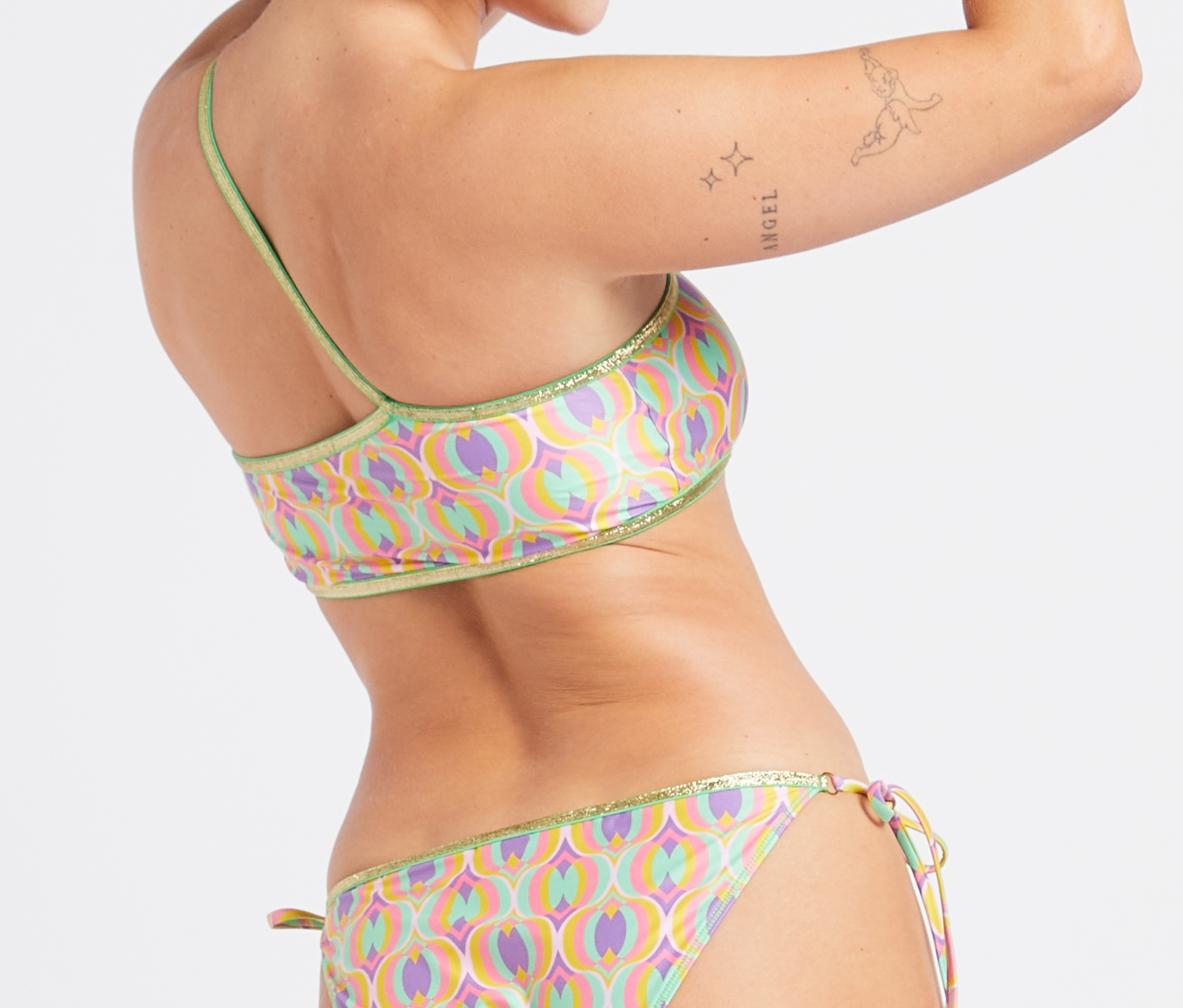 Bustier-Bikinioberteil mit Print LA NOUVELLE Mehrfarbig