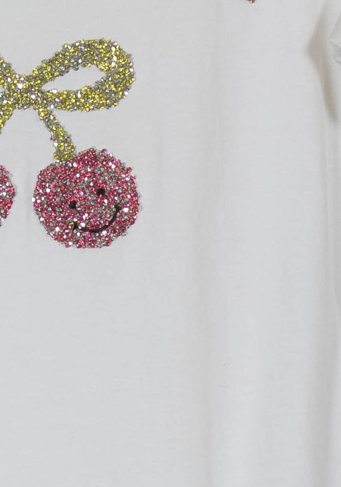 Tommy Badge T-shirt Manoush - Seconde Main White