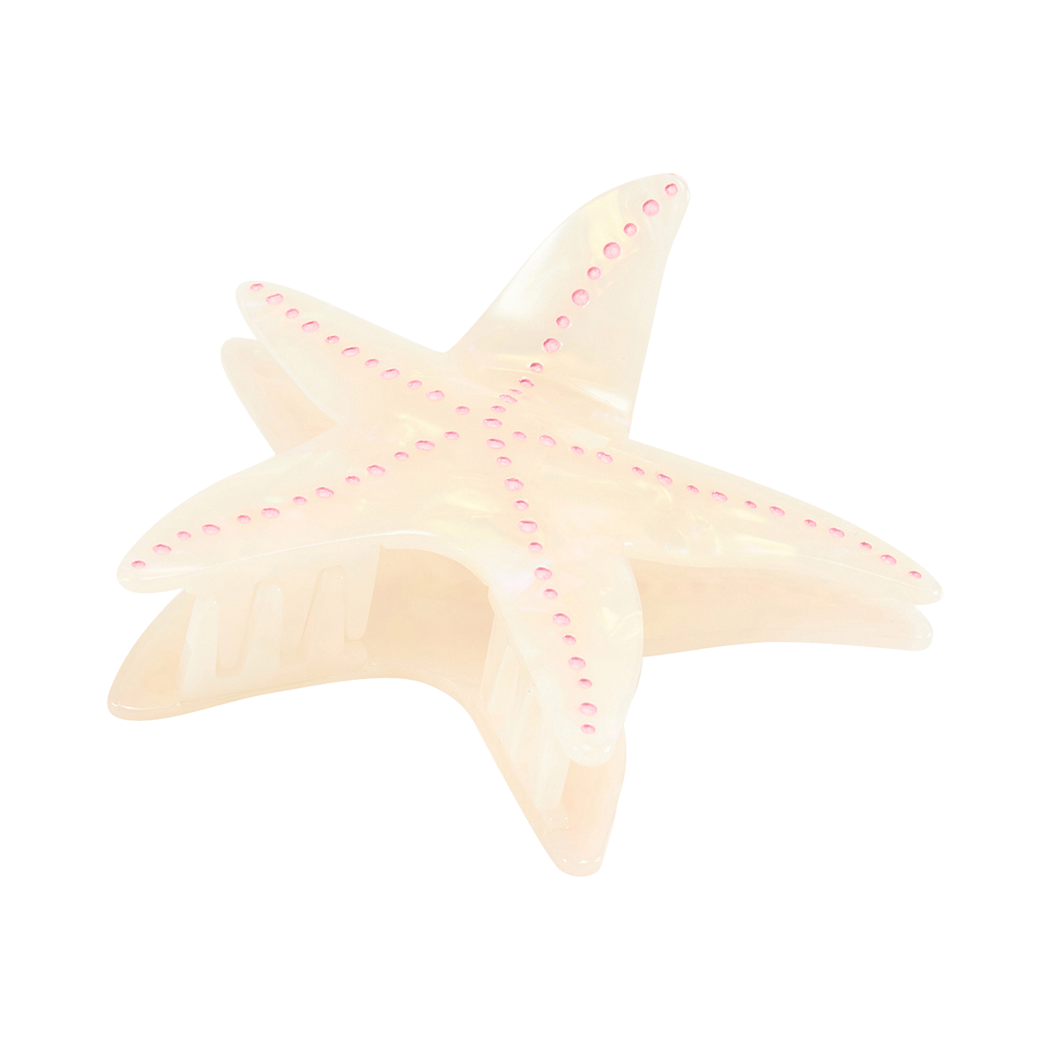 Resin hair clip AU PRINTEMPS PARIS White
