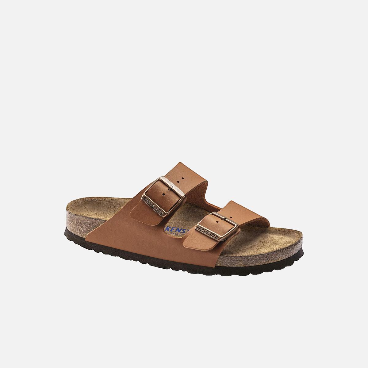Sandales plates BIRKENSTOCK Marron