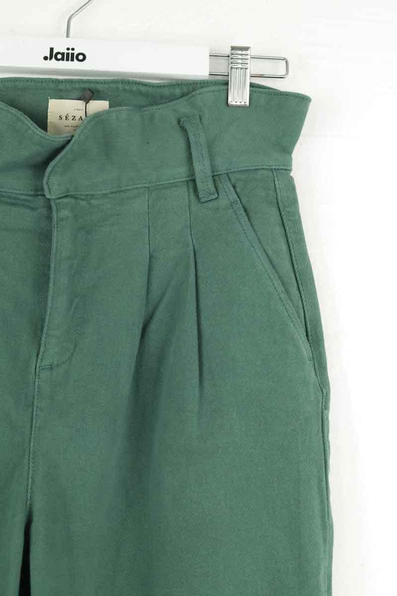 Pantalon droit SEZANE - Seconde main Vert