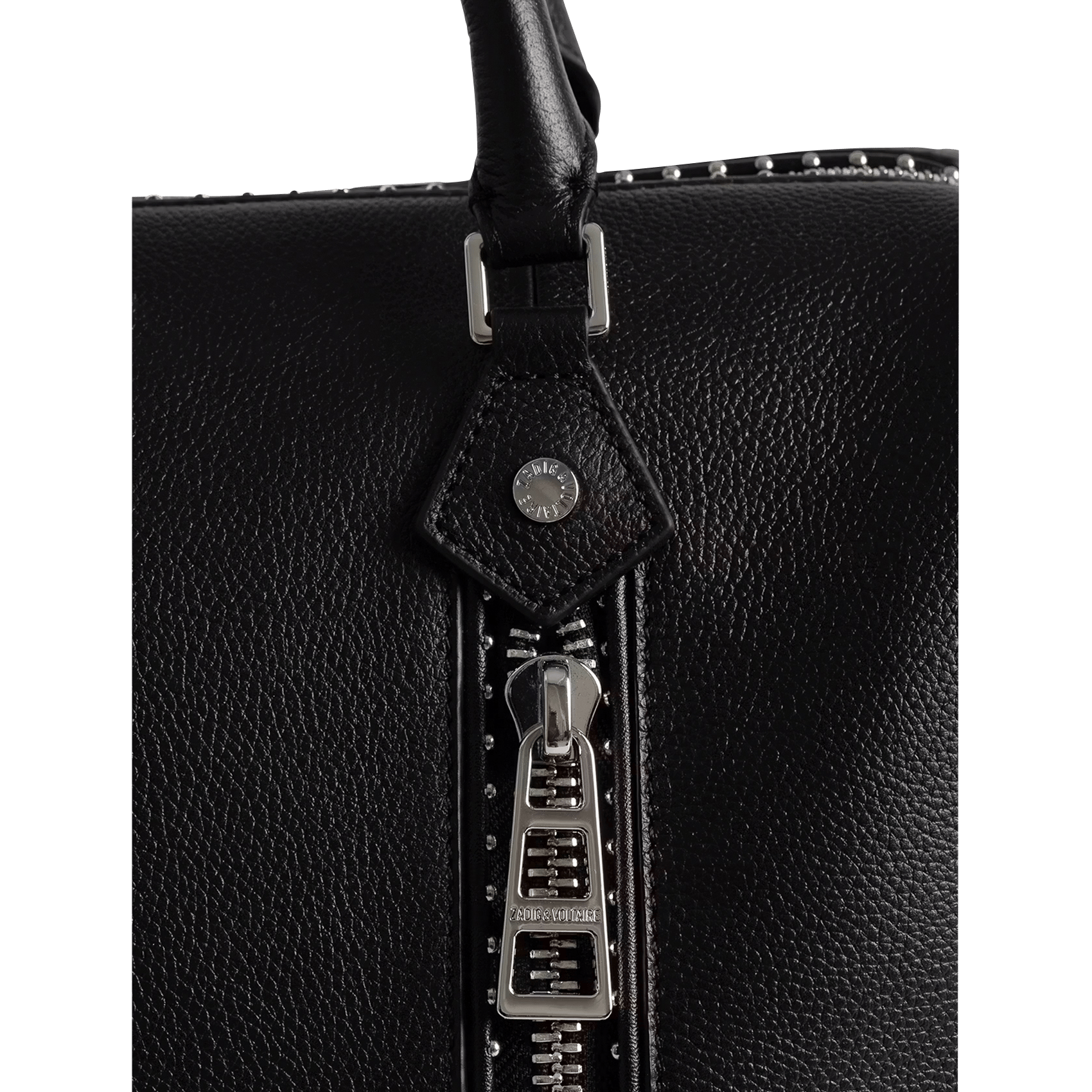 Leather tote bag ZADIG&VOLTAIRE Black