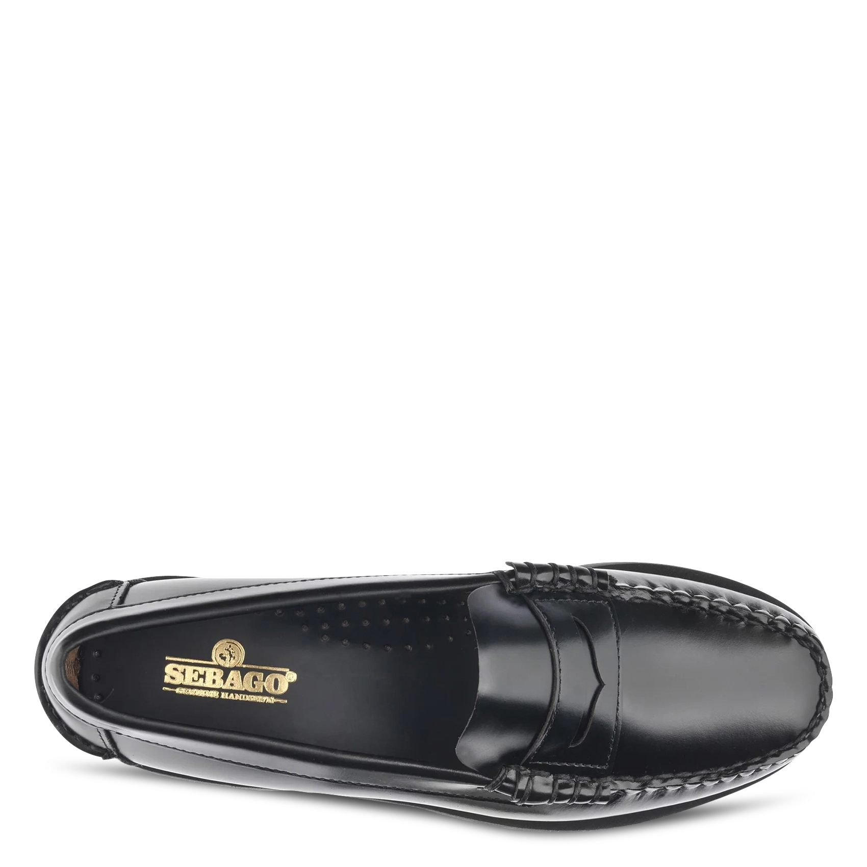 Leren loafers SEBAGO Zwart