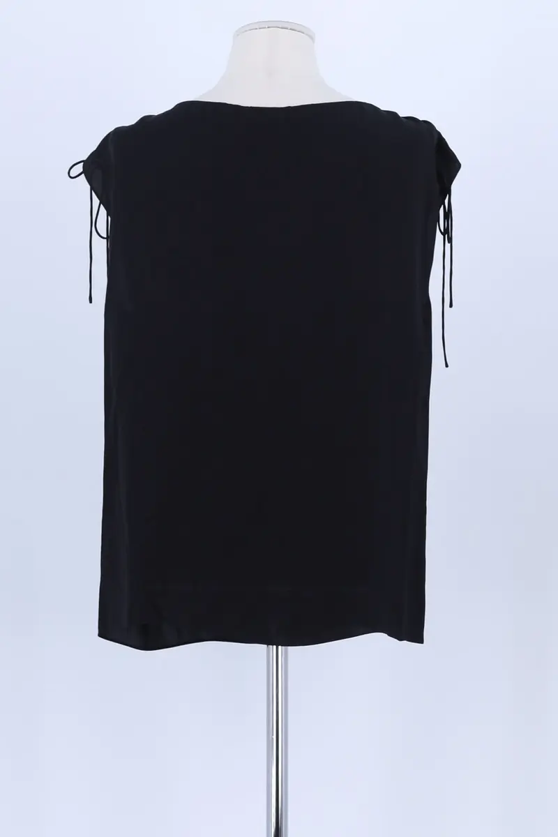 Azawood sleeveless top THEORY - Seconde Main Black