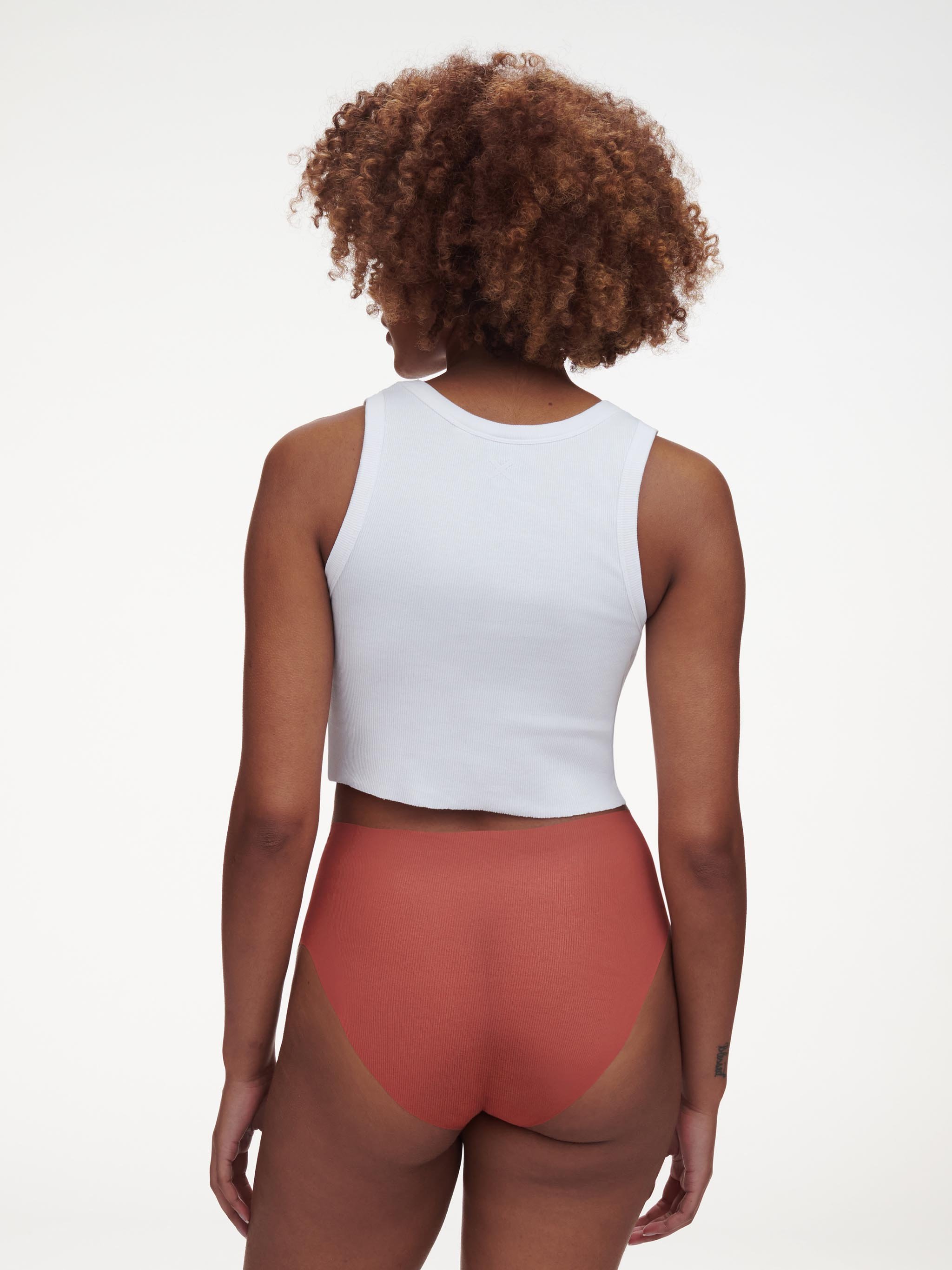 High-waisted panties CHANTELLE PULP Brown
