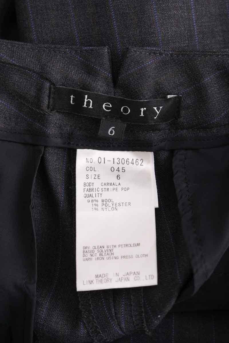 Straight-leg pants THEORY - Seconde Main Grey