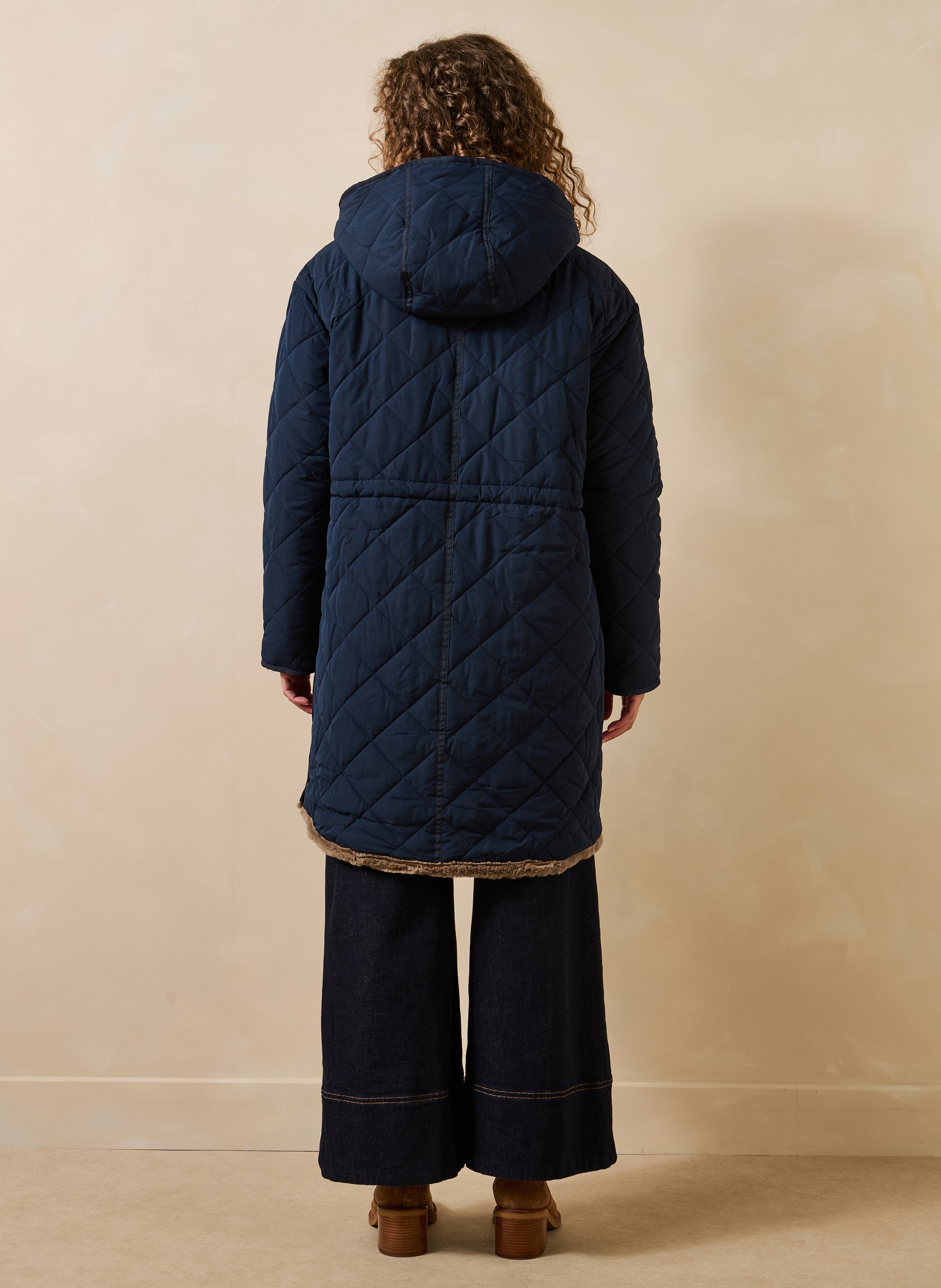 Gewatteerde sweater met capuchon LA FEE MARABOUTEE Veelkleurig