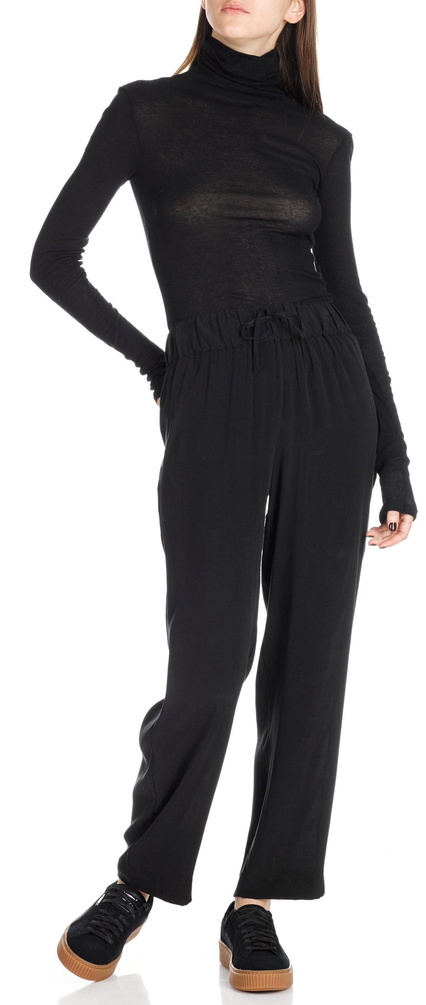 Sous-pull en coton AMERICAN VINTAGE Noir