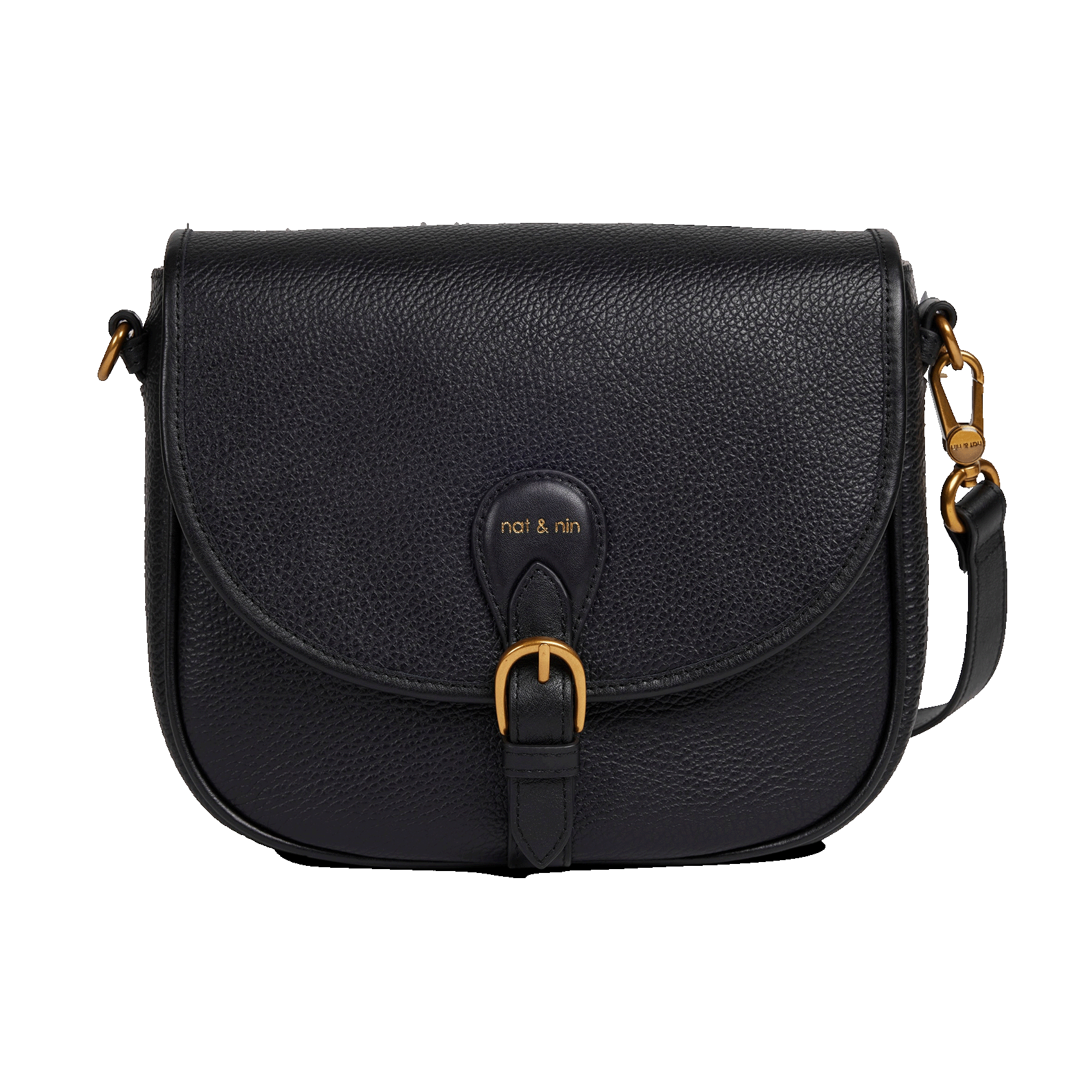 Sac bandoulière besace en cuir NAT & NIN