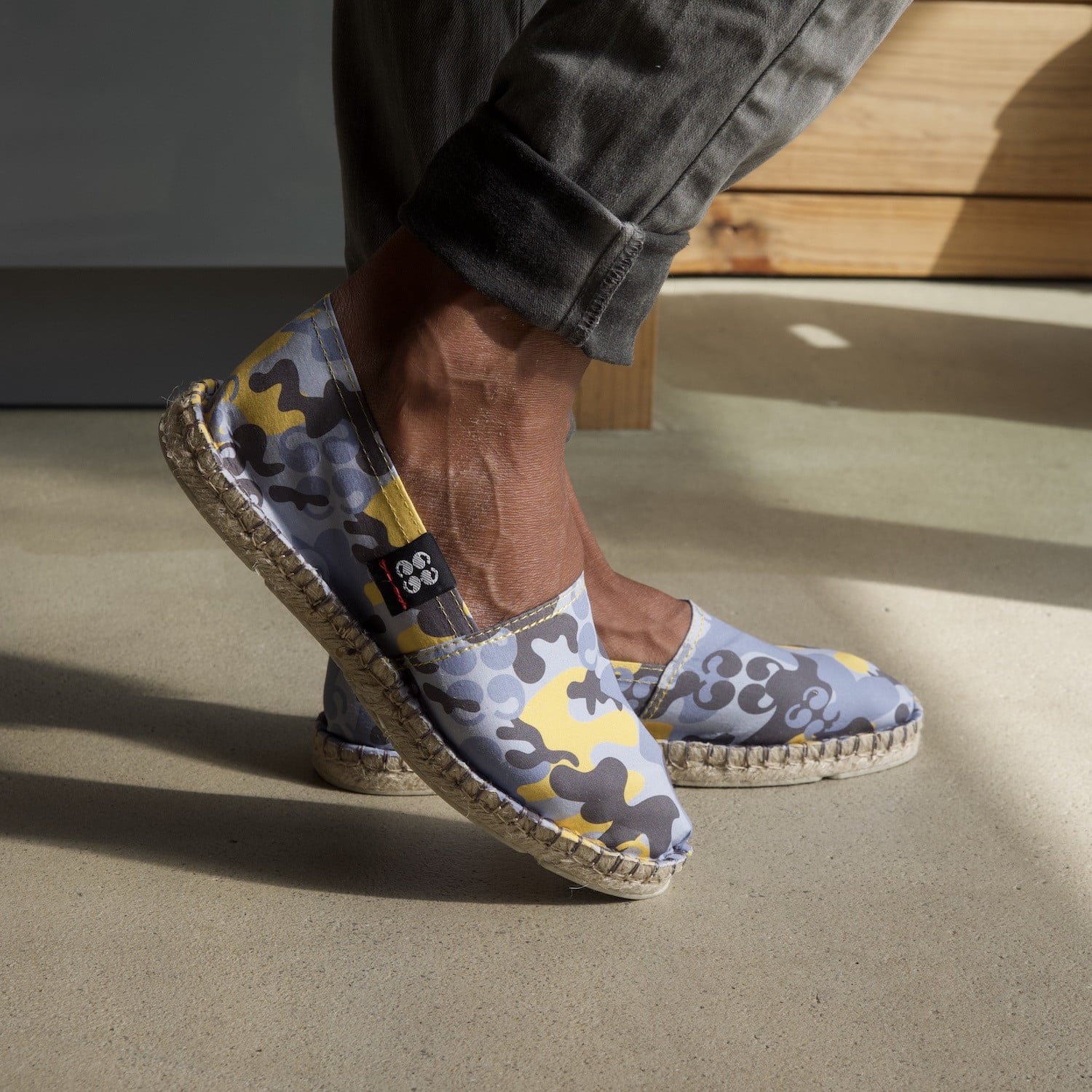 Printed espadrilles ART OF SOULE Yellow