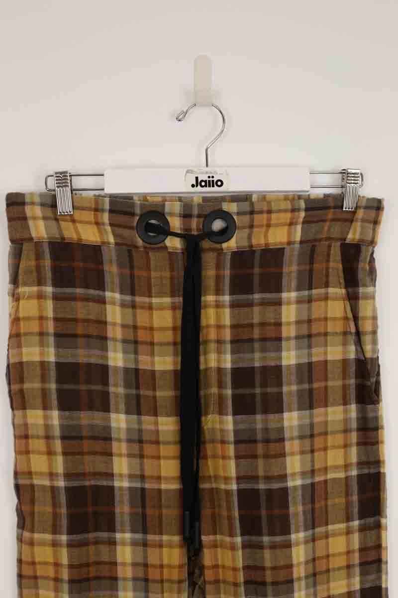 Slim-fit cotton cargo pants LAURENCE BRAS - Seconde Main Brown