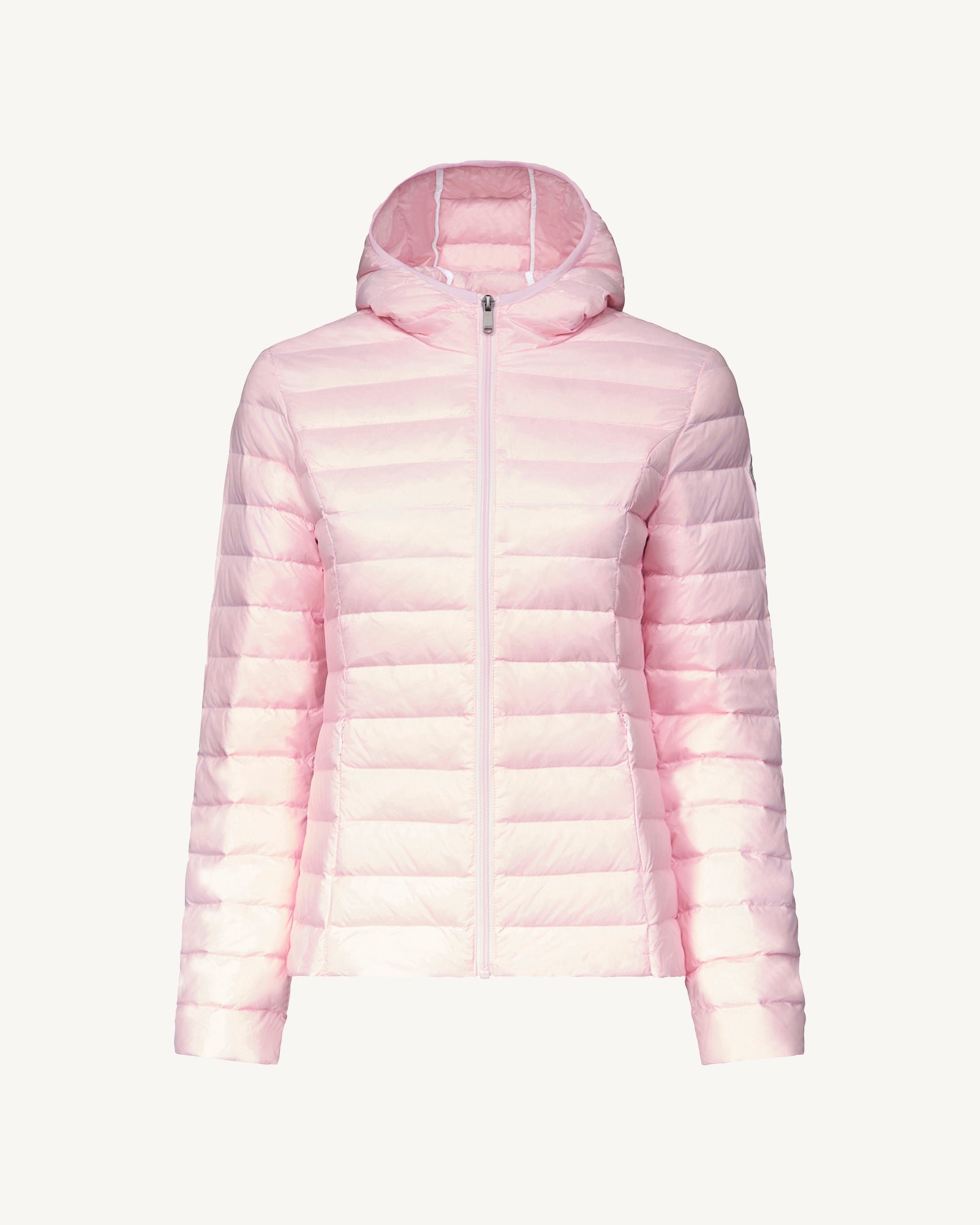 Lightweight hooded puffer jacket Cloe JOTT Pink