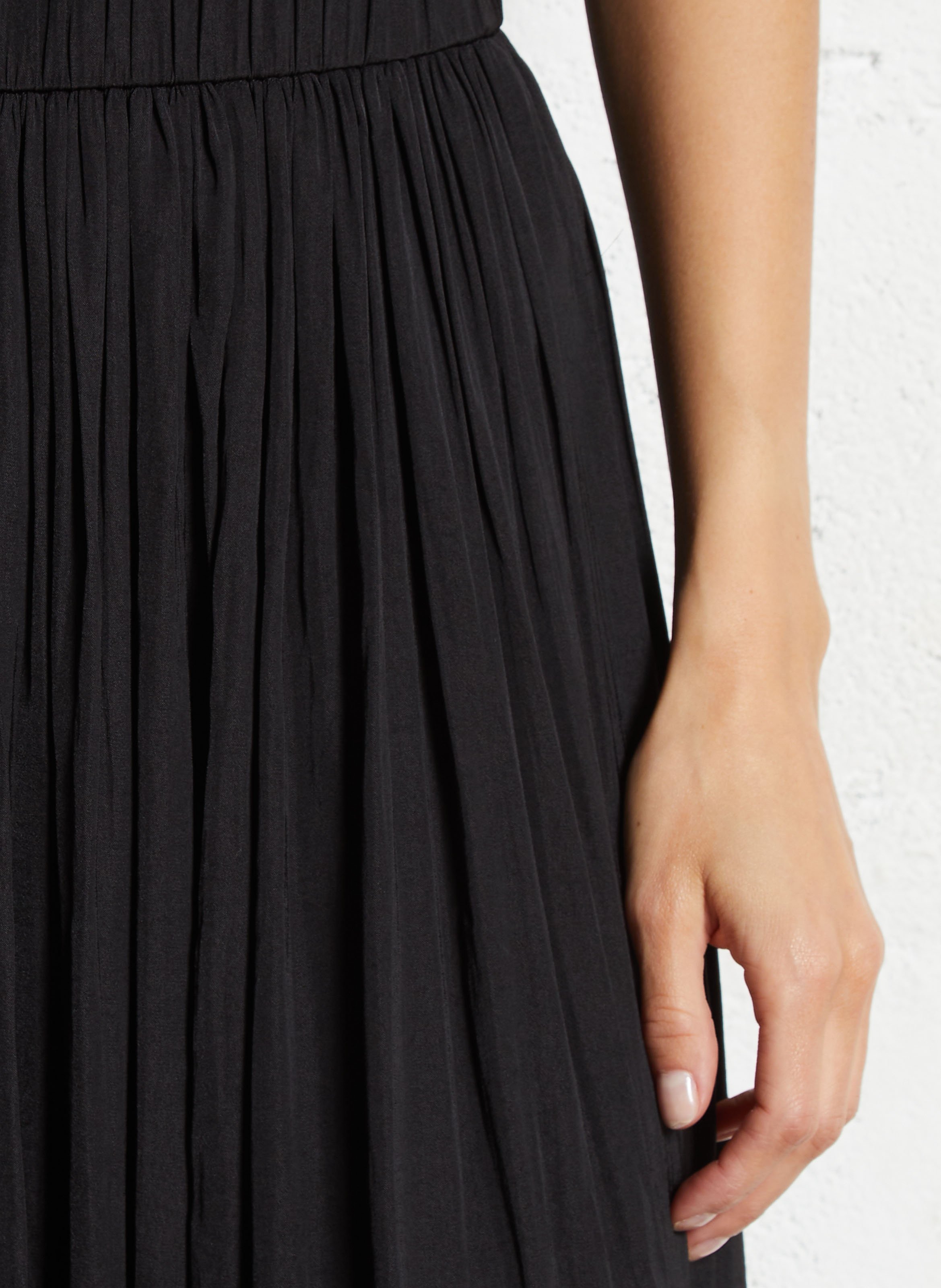 Short floral print henley dress MAISON 123 Black