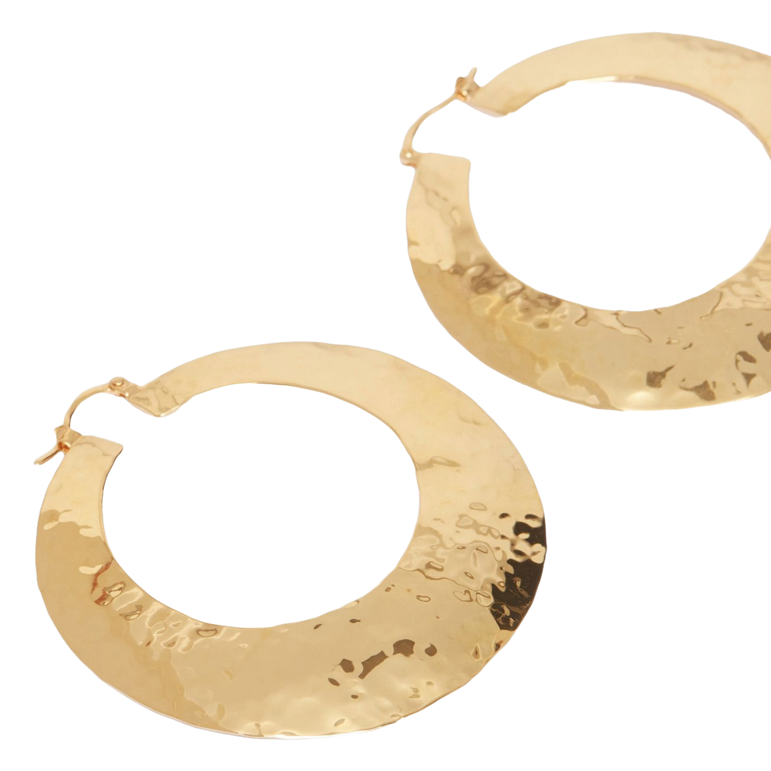 Getextureerde oorringen VANESSA BRUNO Goudkleurig