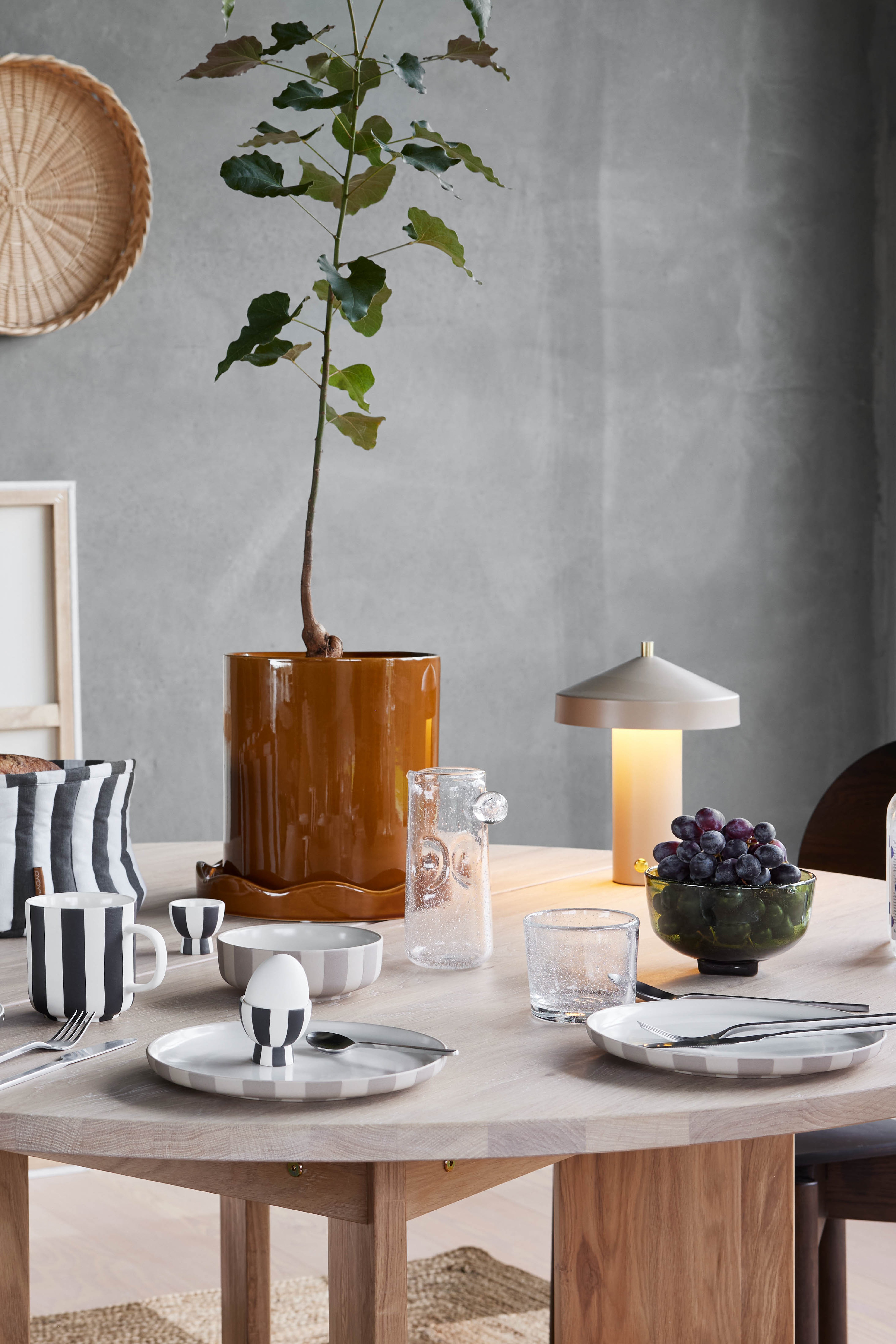 Glass carafe OYOY LIVING DESIGN White