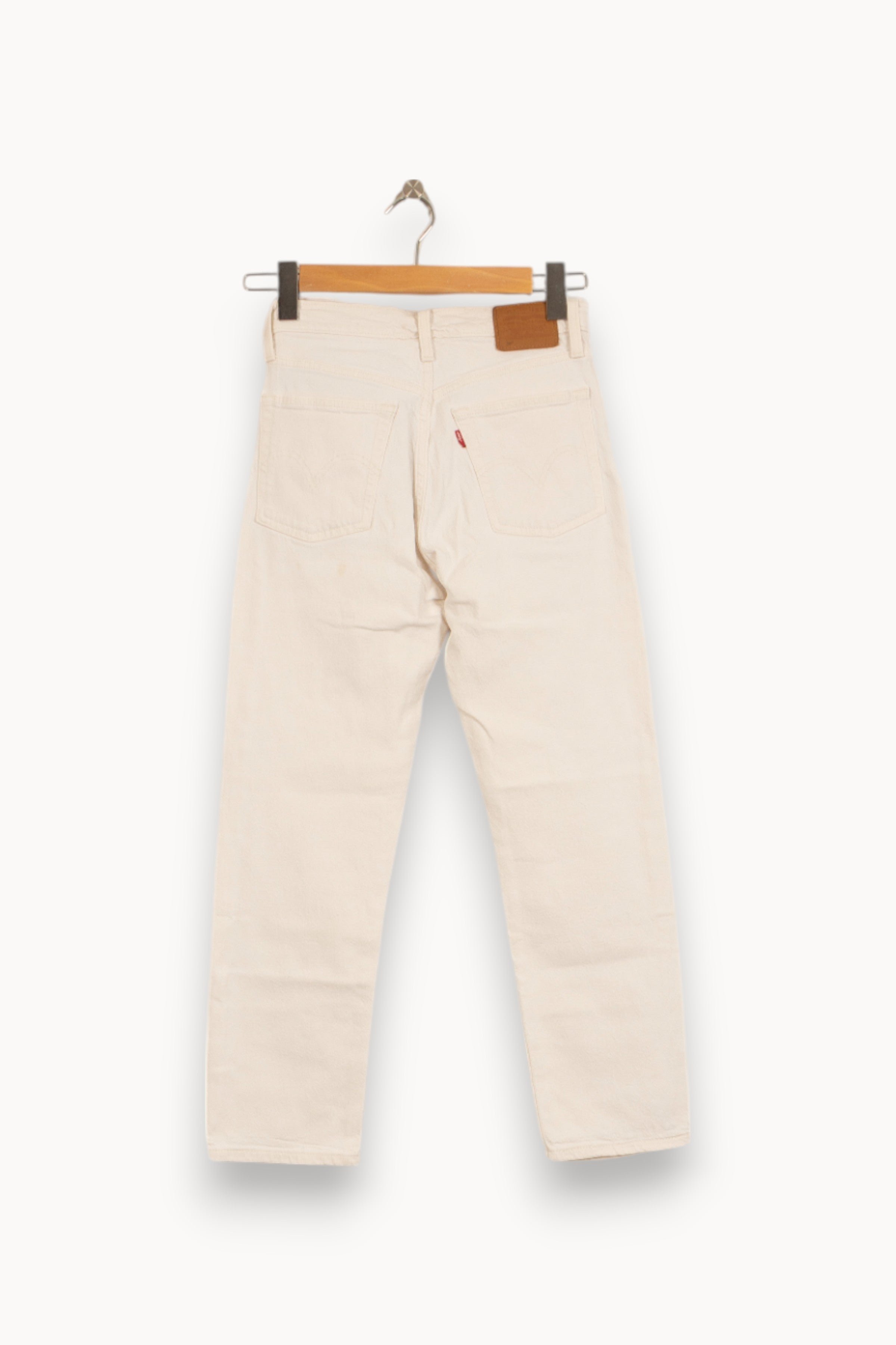 PANTS LEVI'S - Seconde main White