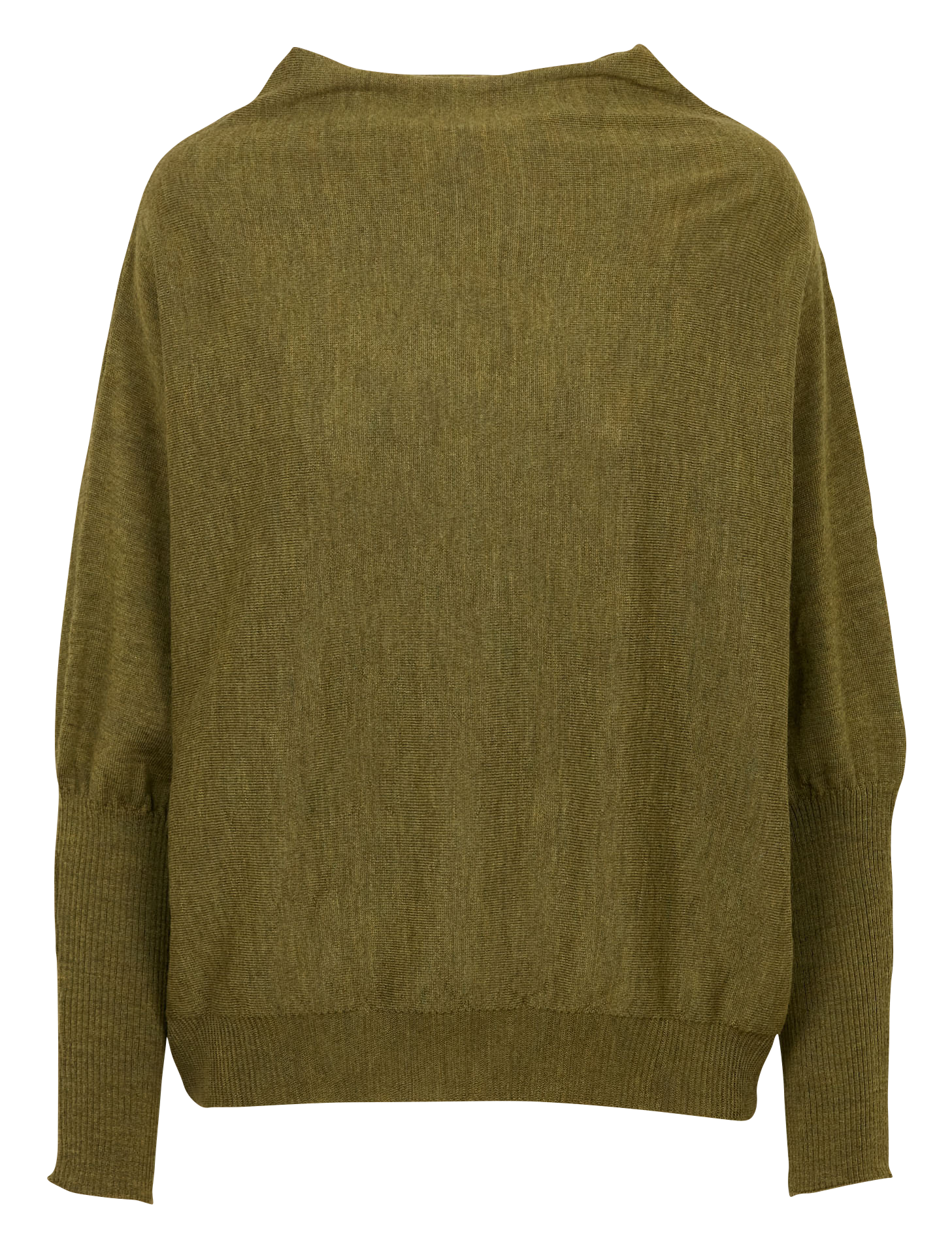 Weiter Wollpullover  ACOTE Grun