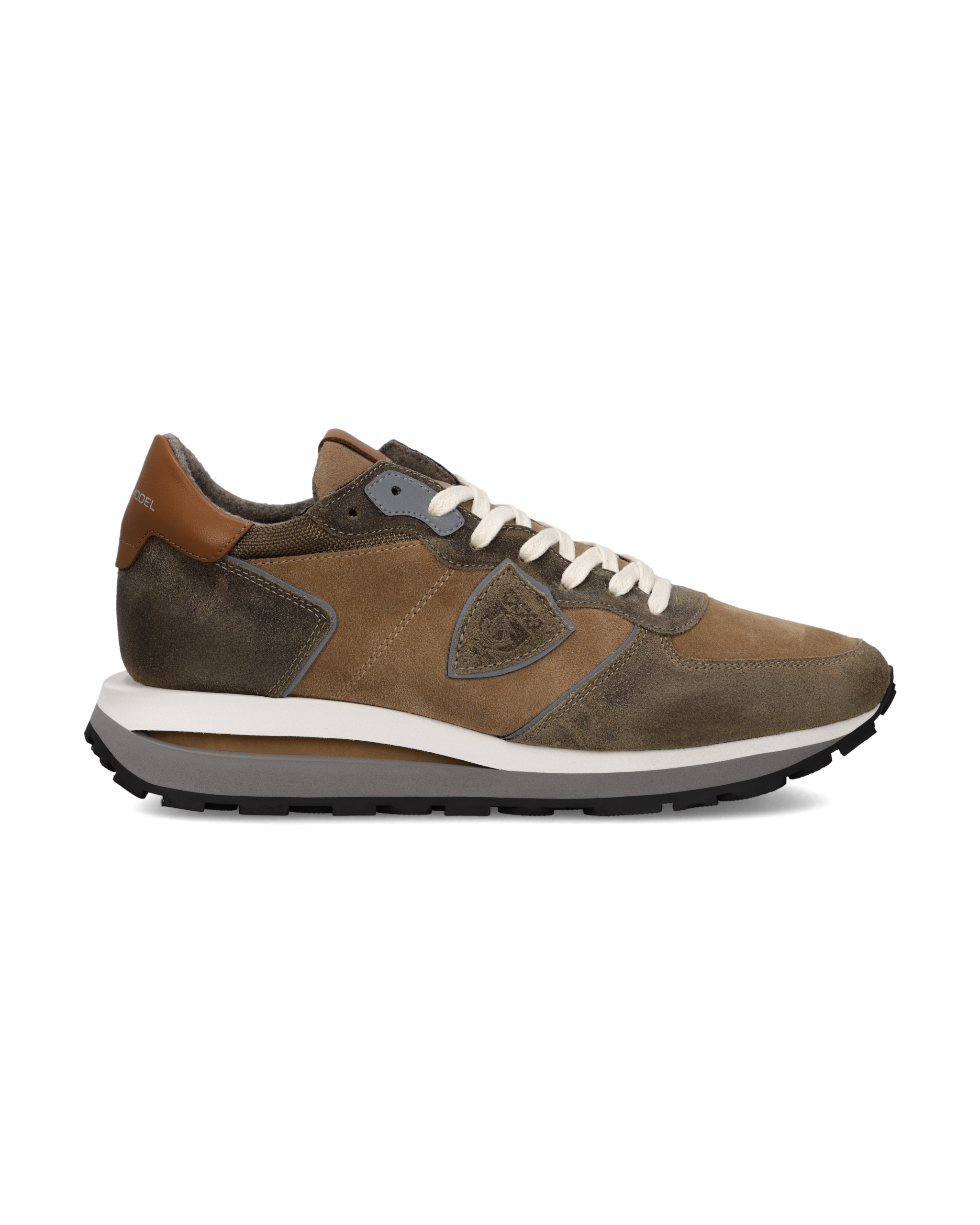 High-top running sneakers PHILIPPE MODEL Brown