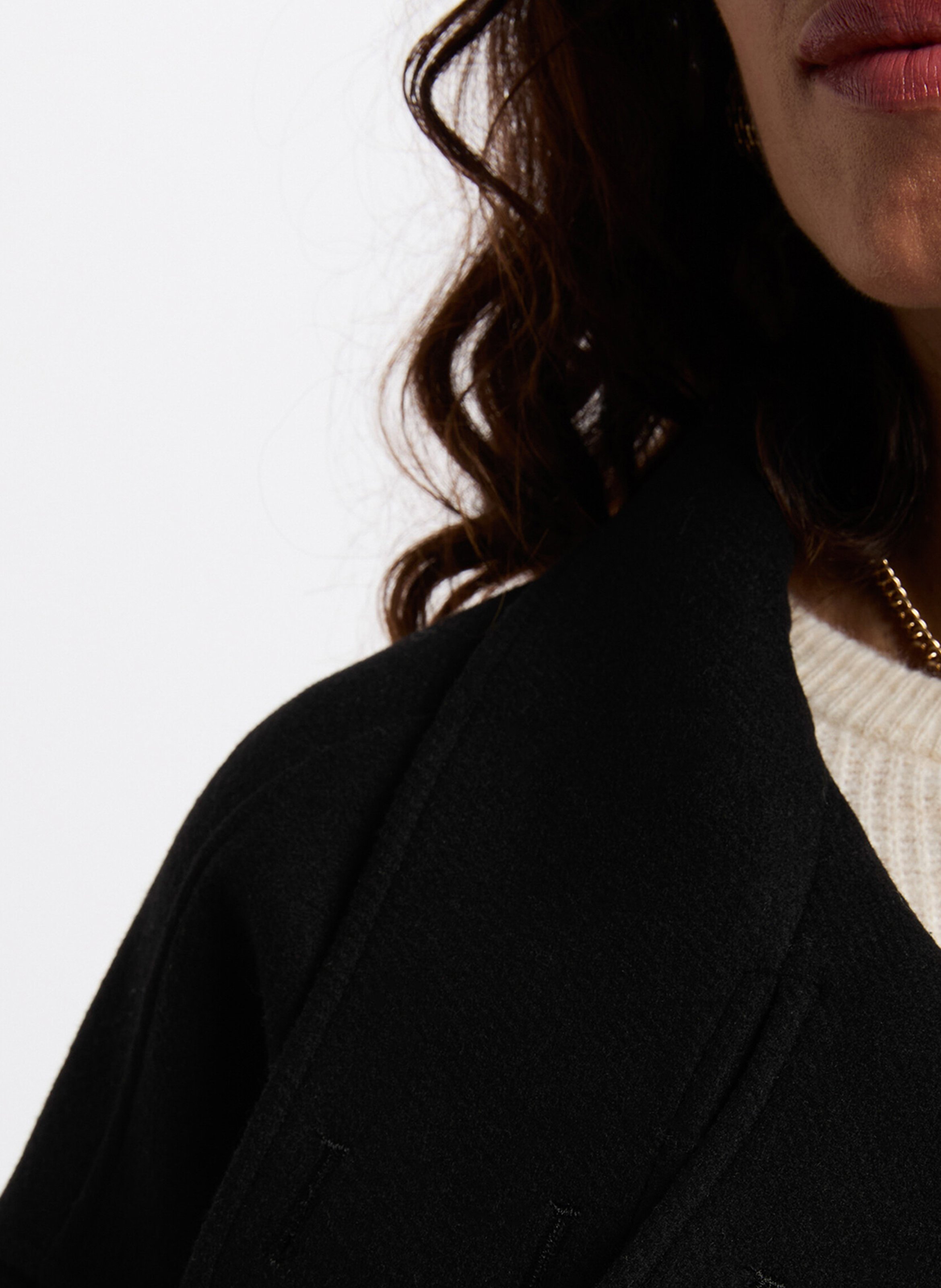 Veste col montant MORGAN Noir