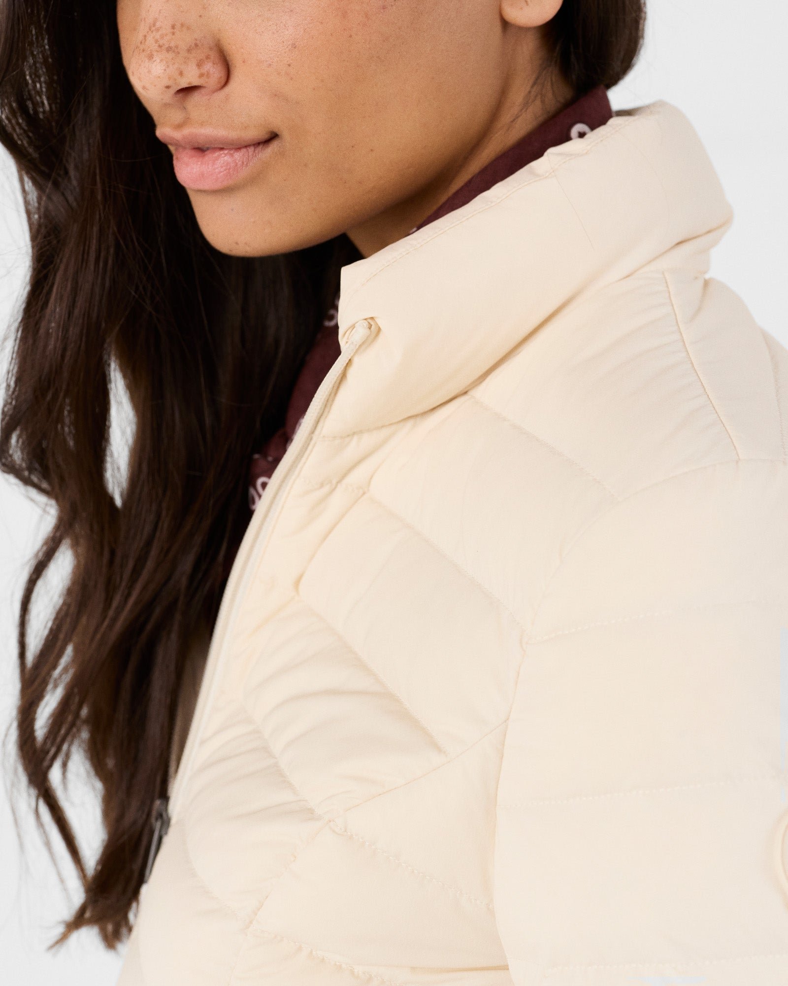 Lightweight stretch down jacket Maia JOTT White