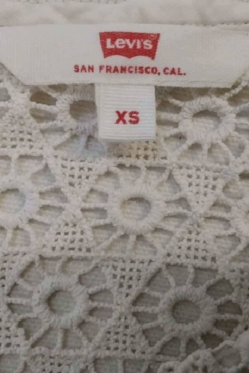 Azawood sleeveless top LEVI'S - Seconde main White