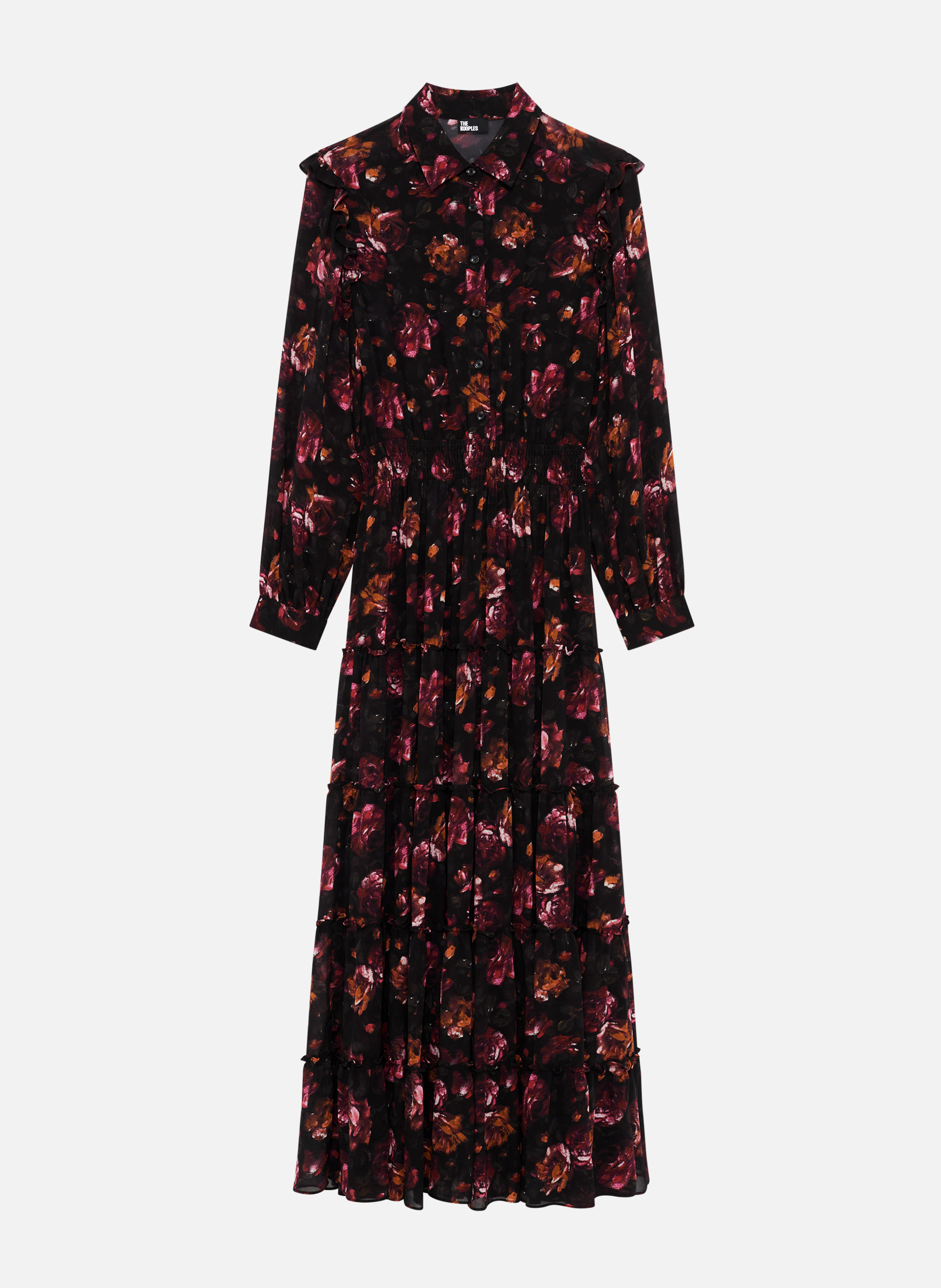 Robe longue imprimé THE KOOPLES Noir