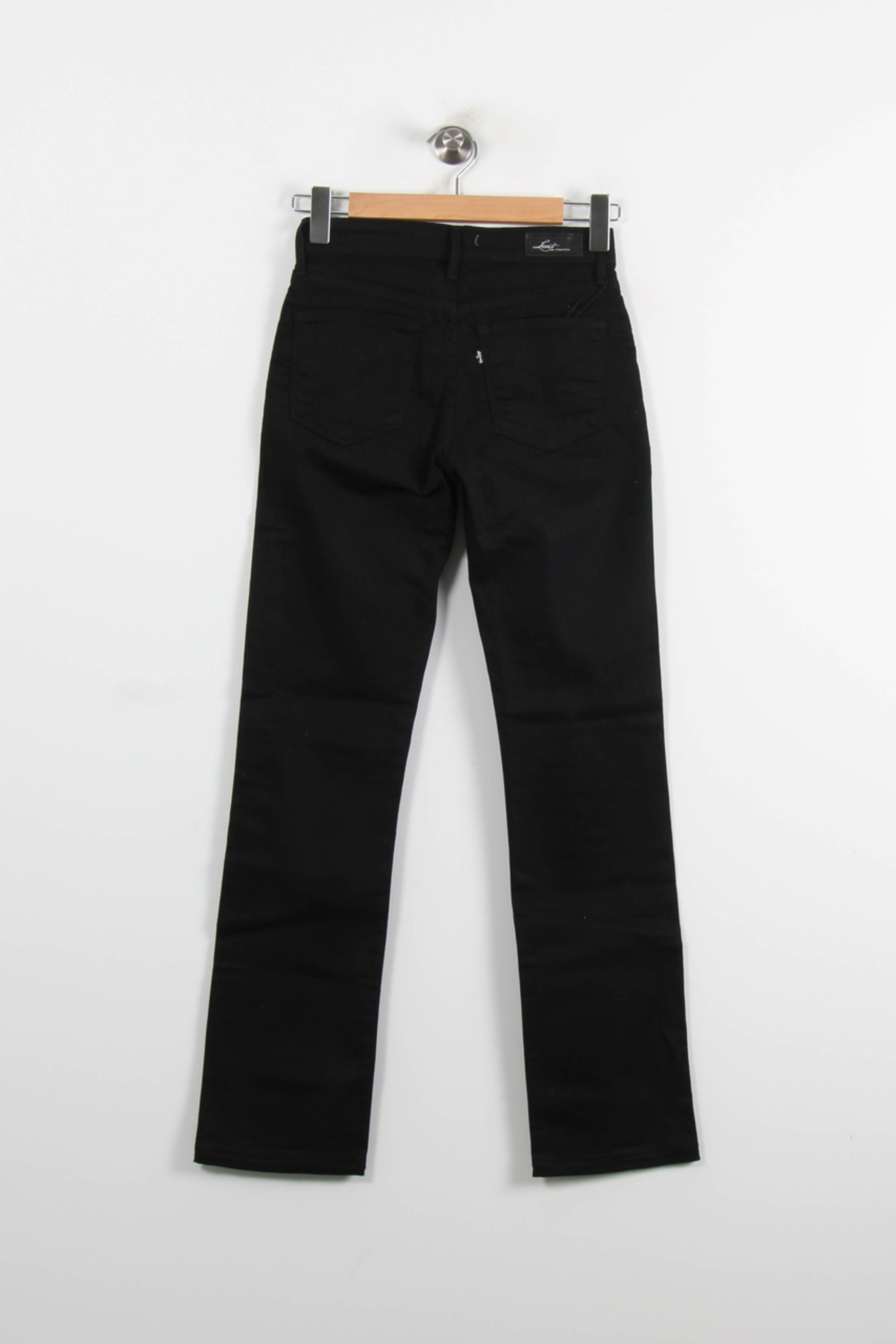 Cropped slim jeans with studs LEVI'S - Seconde main Black