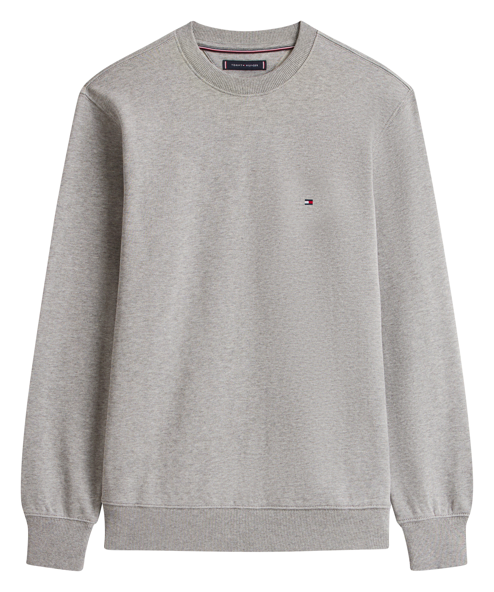 Oversize-Sweatshirt aus Baumwolle mit Rundhalsausschnitt TOMMY HILFIGER Grau