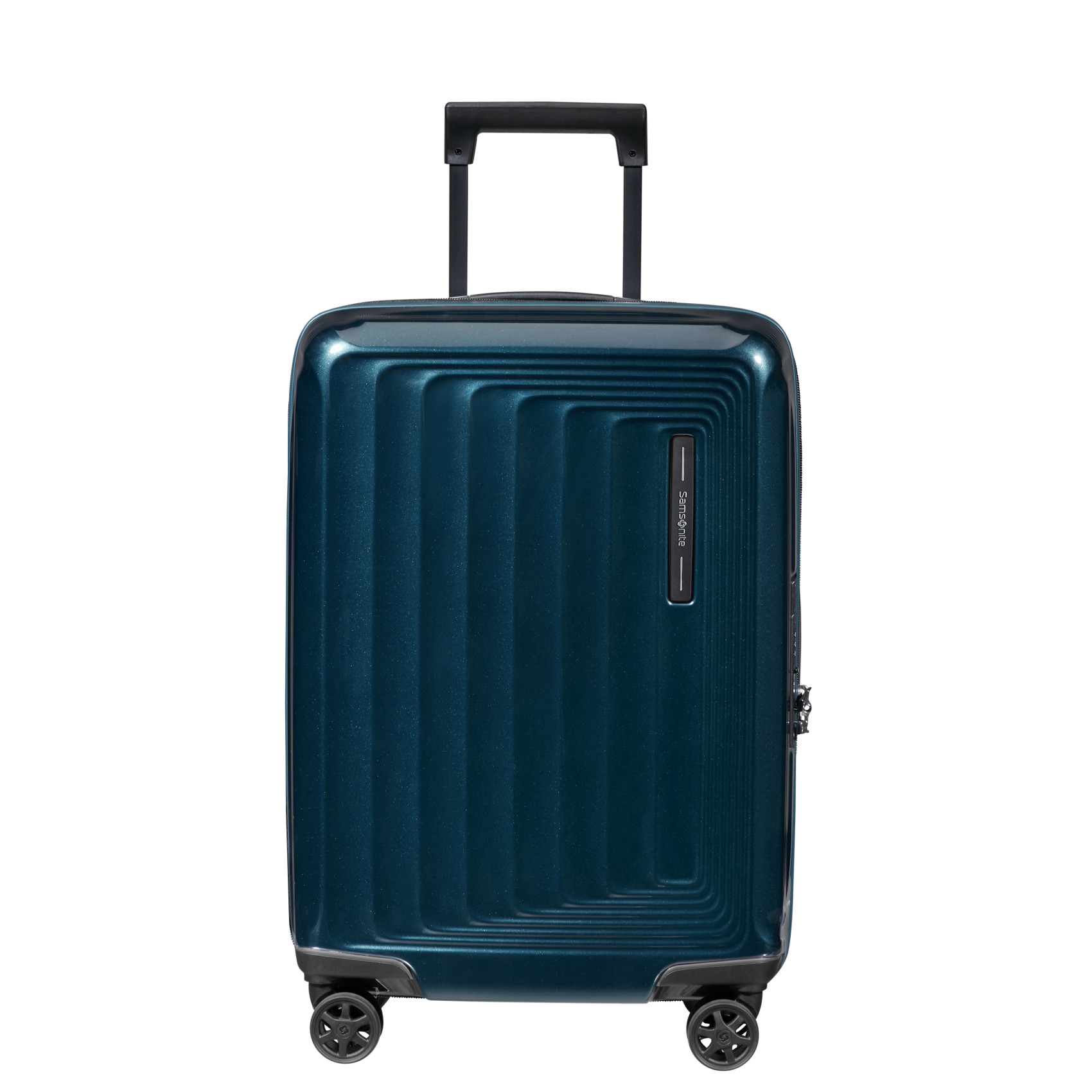 Nuon 4-wheel suitcase size S SAMSONITE Blue