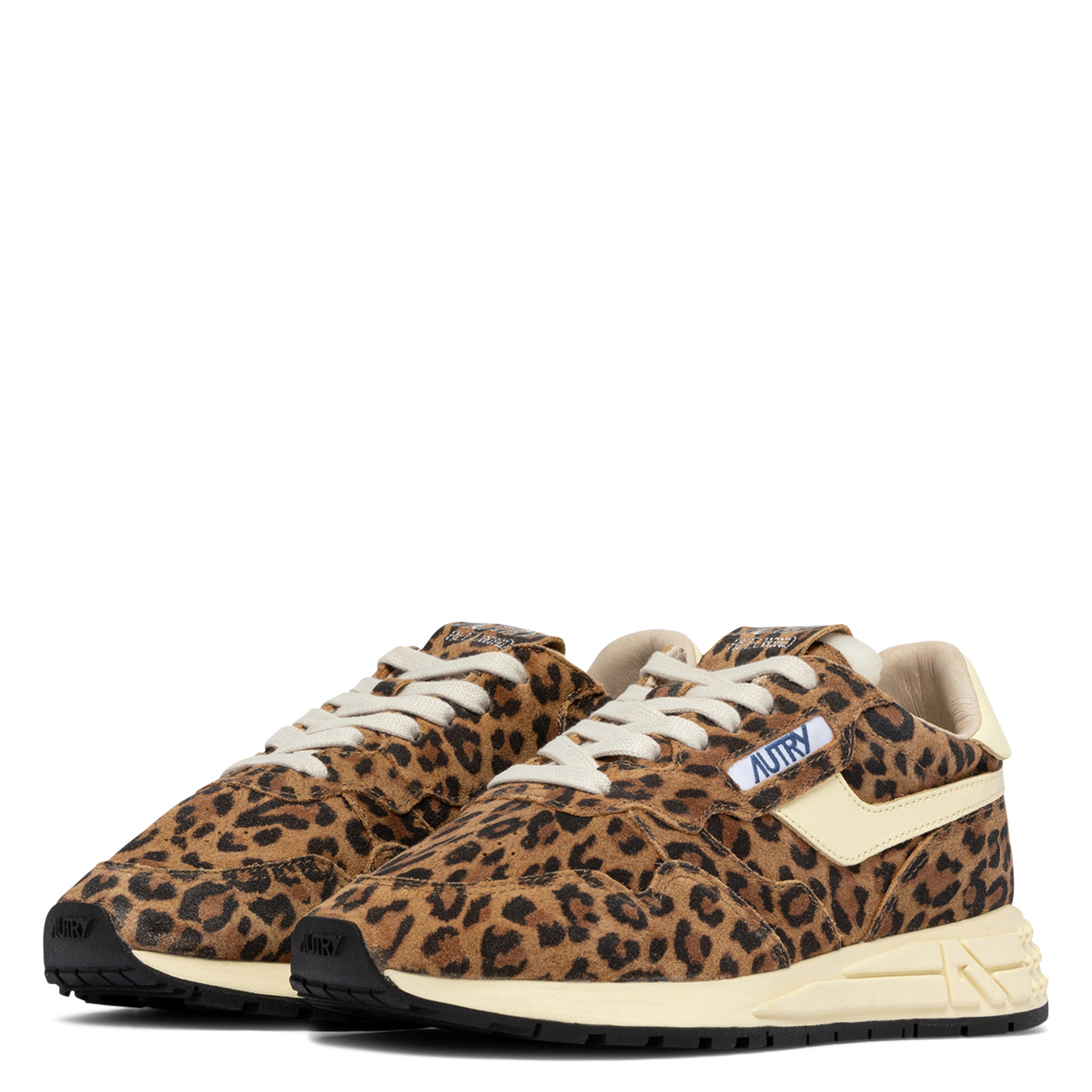 baskets basses en cuir  AUTRY Multicolore